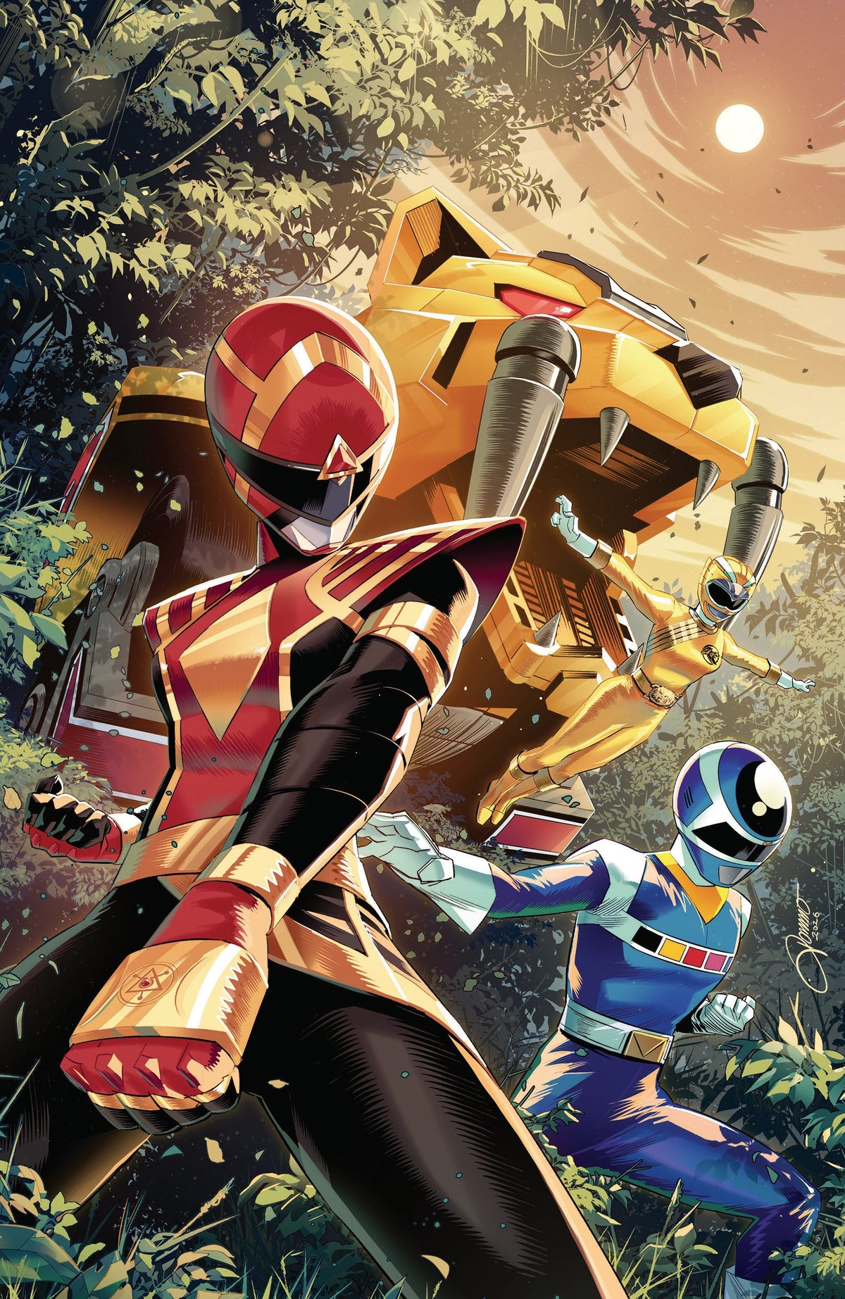 Boom Entertainment Comic Books Power Rangers Unlimited #5 D Foil Variant (Full Art, Foil, Zonno) (Release Date: 11/11/2026) 84428401340605041 PRH-84428401340605041