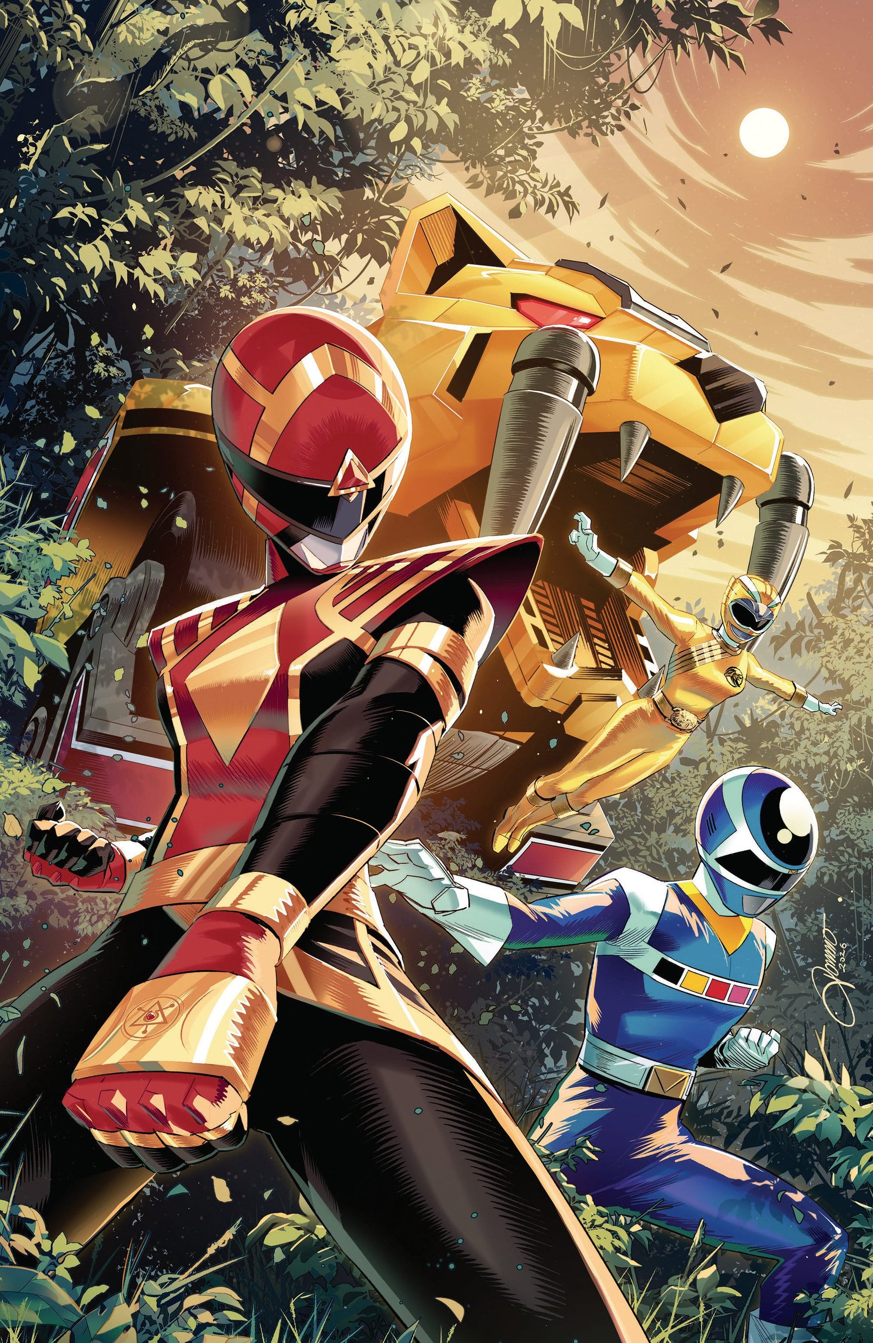 Power Rangers Unlimited #5 D Foil Variant (Full Art, Foil, Zonno) (Release Date: 11/11/2026)