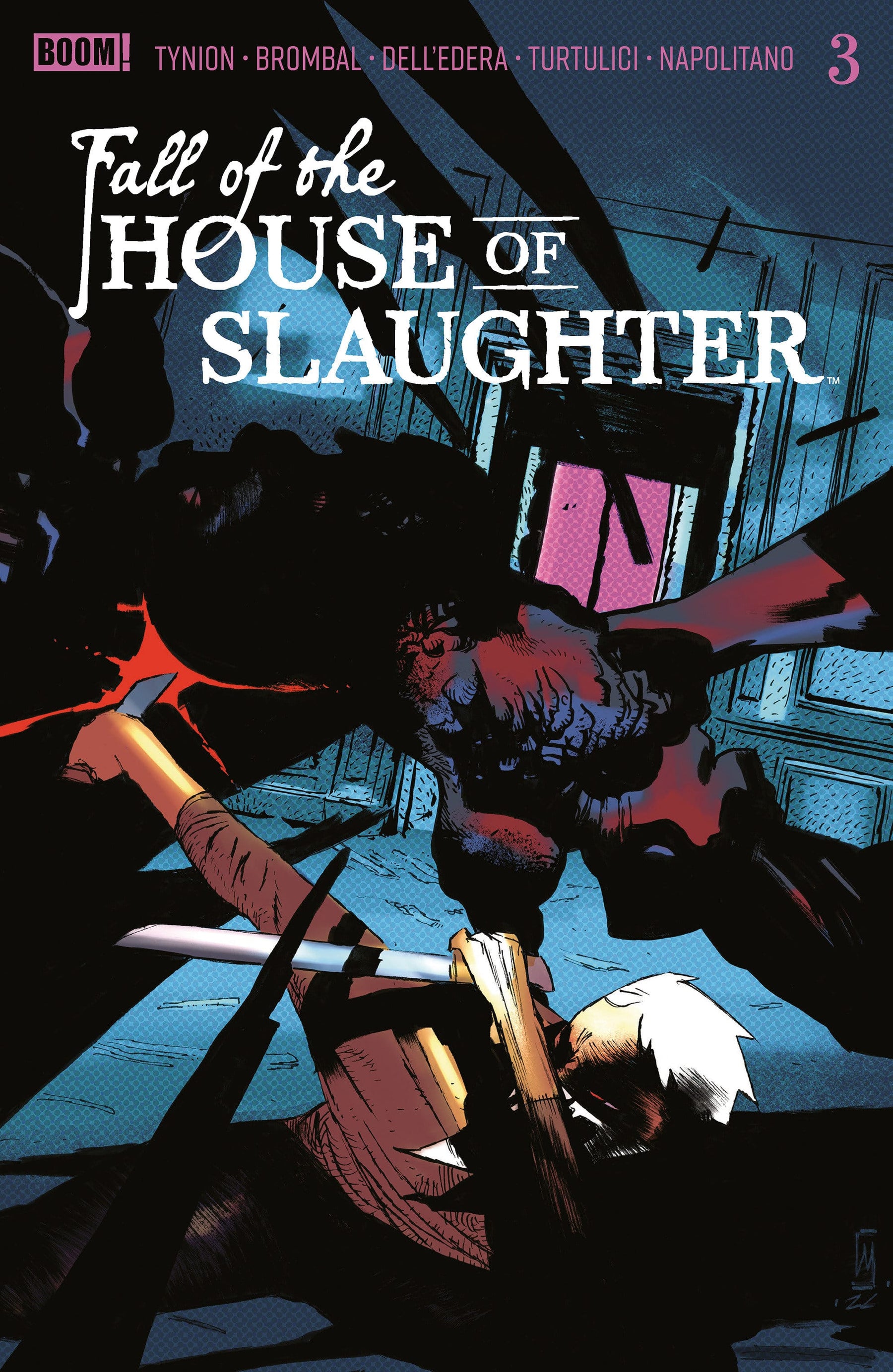 Fall of the House of Slaughter #3 B Main (Dressed, Dell'Edera) [SIGNED BY JAMES TYNION IV]