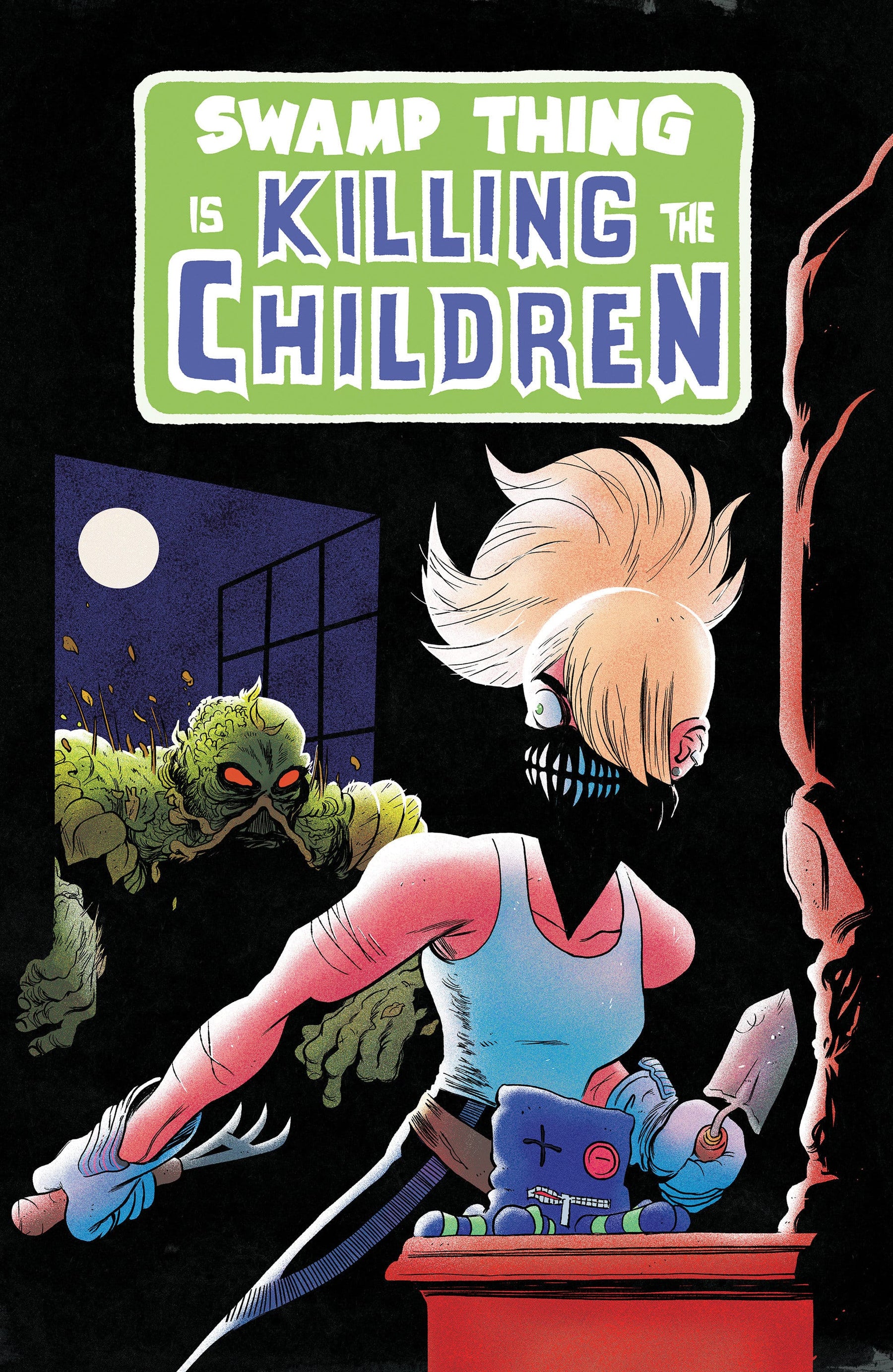 Swamp Thing is Killing the Children #1 C Swamp Thing Homage Variant (Dressed, Boss) (Release Date: 12/02/2026)