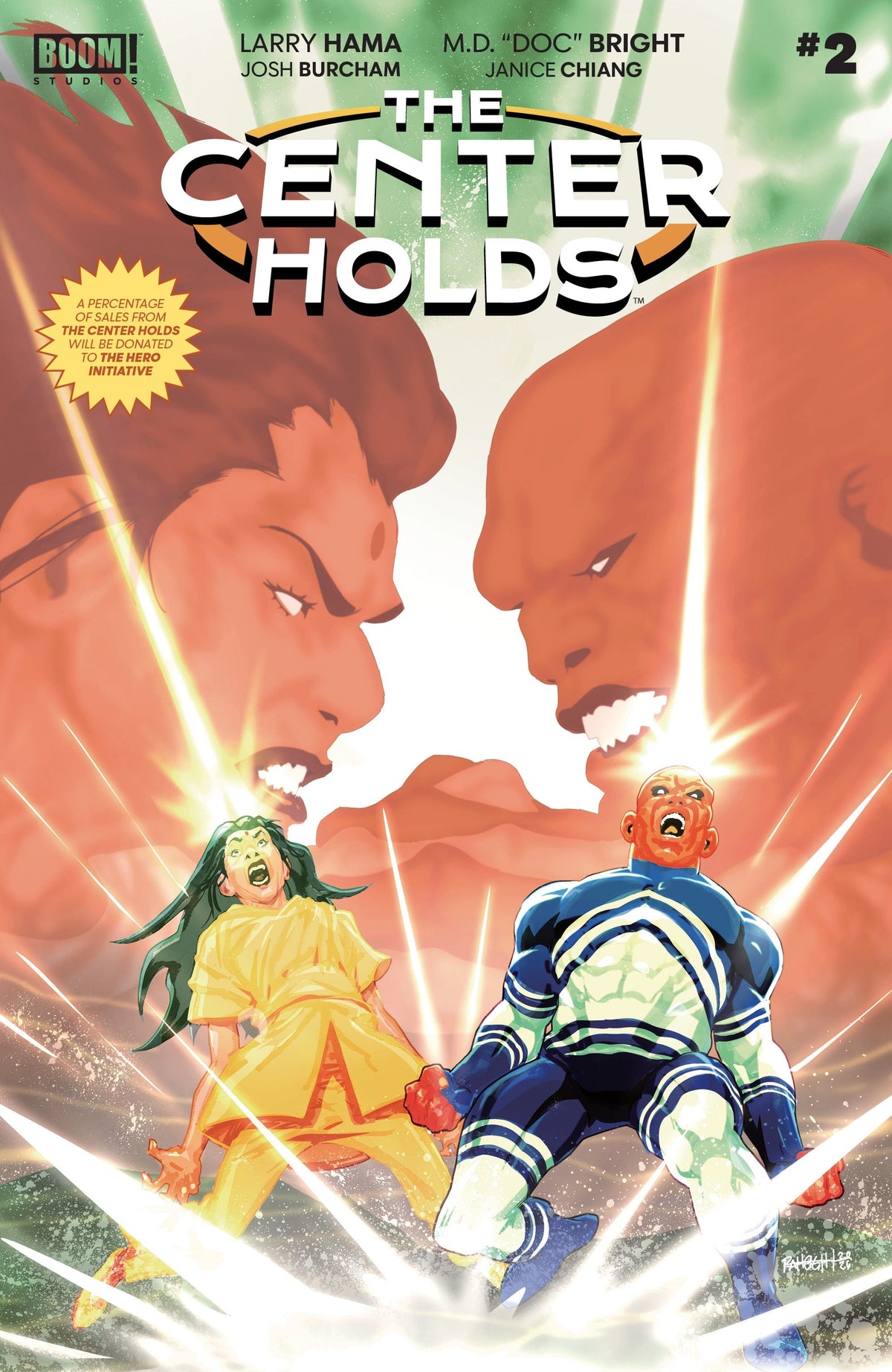 Boom Entertainment Comic Books The Center Holds #2 B Variant (Dressed, Height) 84428401318502021 PRH-84428401318502021