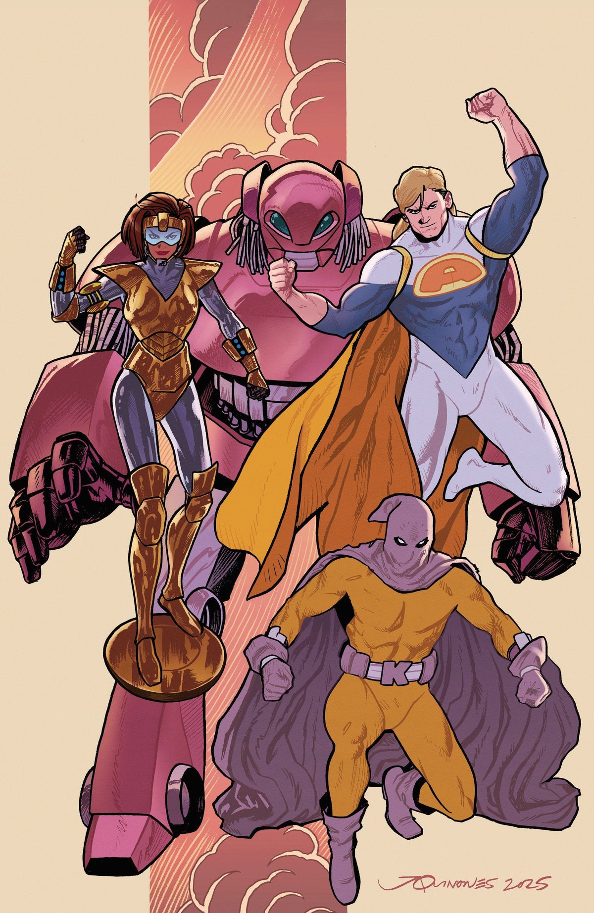 Boom Entertainment Comic Books The Center Holds #2 E Unlimited Variant (Full Art, Quinones) 84428401318502051 PRH-84428401318502051