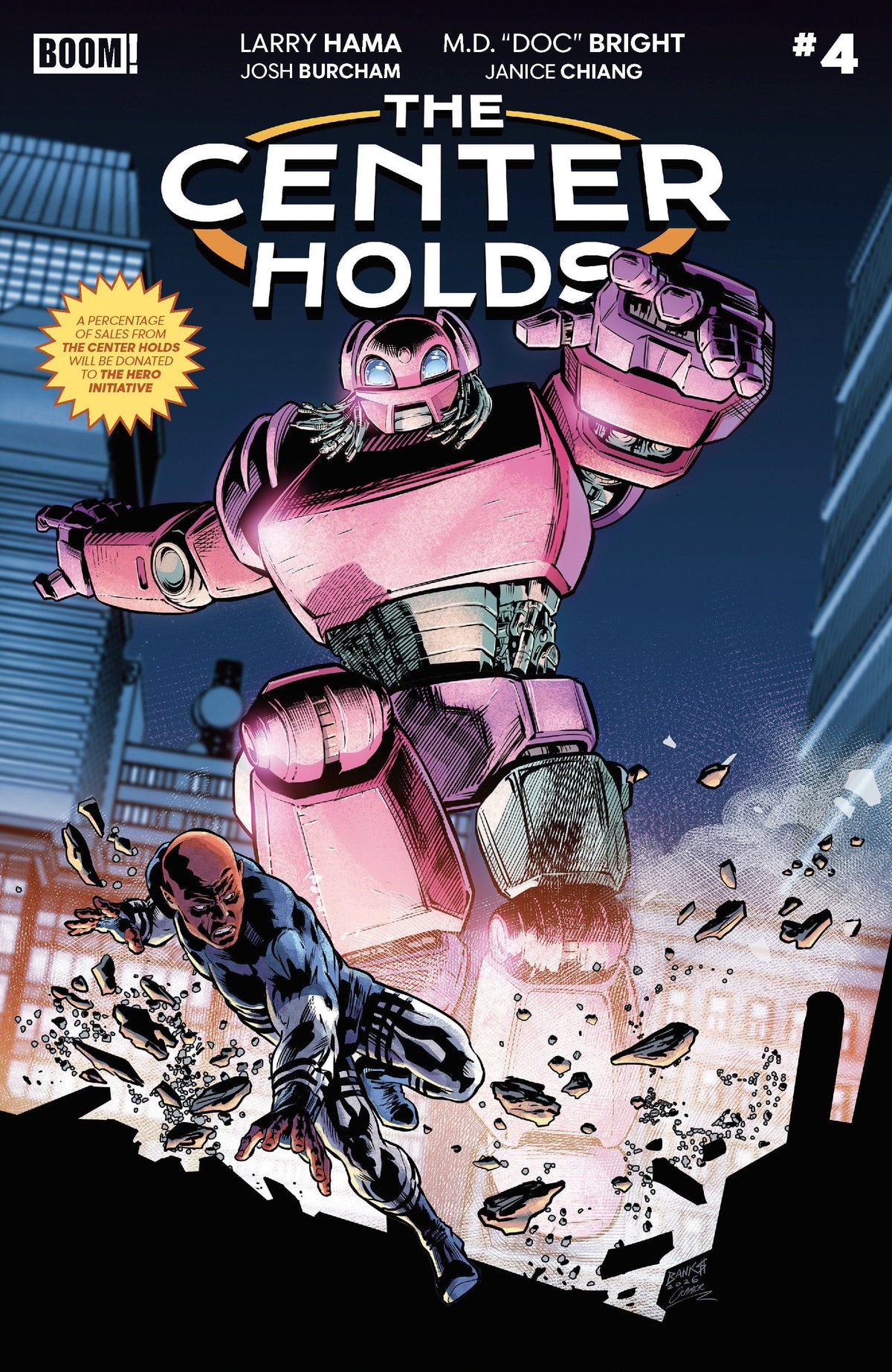 Boom Entertainment Comic Books The Center Holds #4 B Variant (Dressed, Banks) 84428401318504021 PRH-84428401318504021