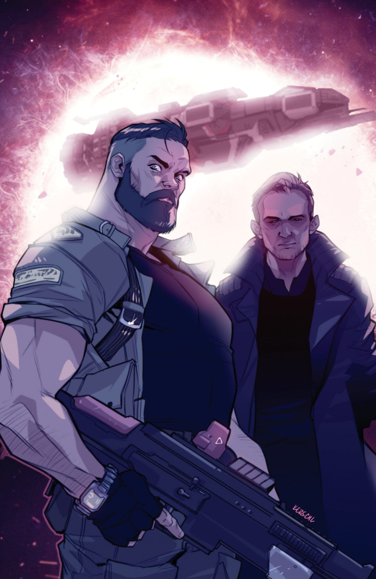 Boom Entertainment Comic Books The Expanse: A Little Death #4 B Variant (Dressed, Kerschel) 84428401284304021 PRH-84428401284304021