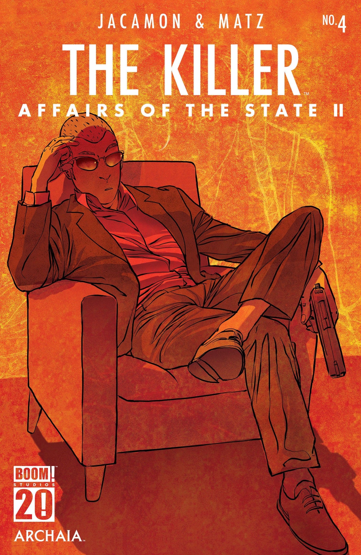 Boom Entertainment Comic Books The Killer: Affairs of the State II #4 A Main (Dressed, Jacamon) 84428401266904011 PRH-84428401266904011