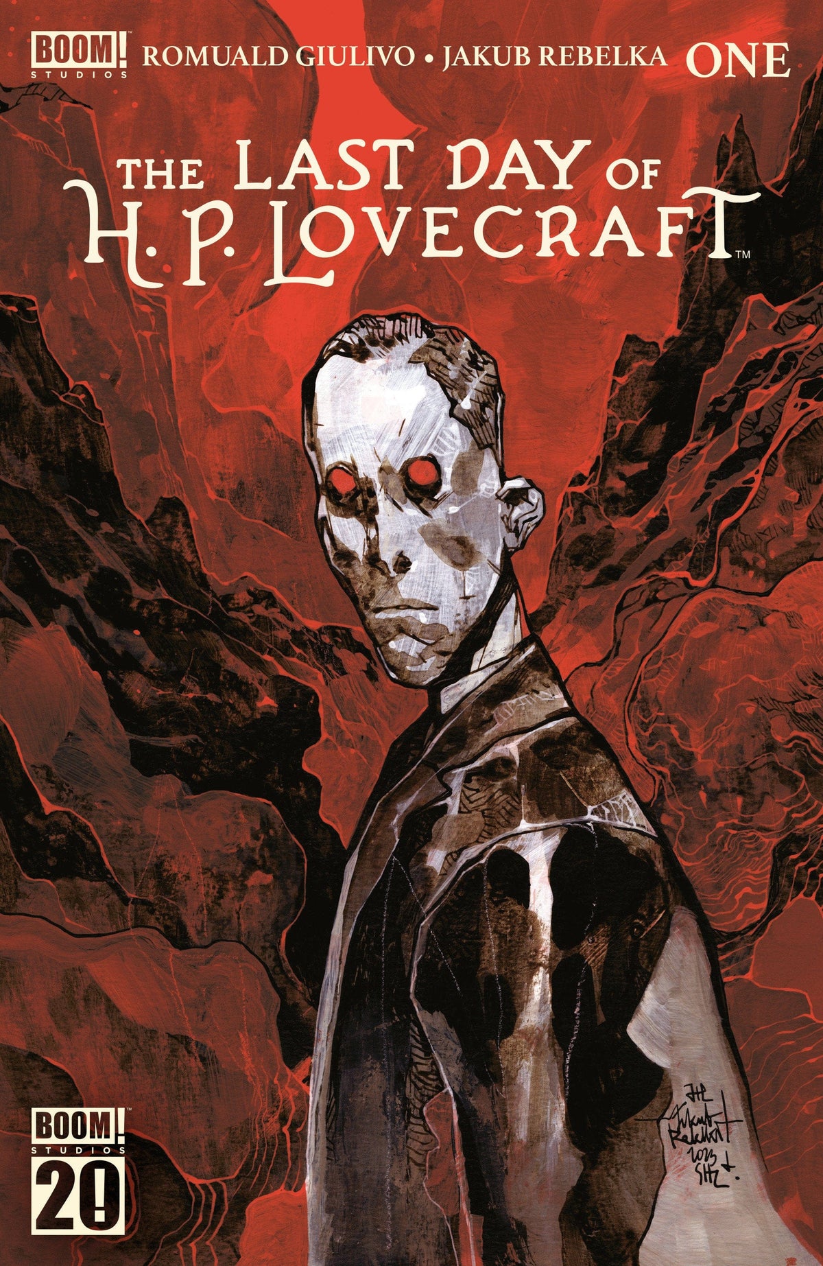 Boom Entertainment Comic Books The Last Day of H.P. Lovecraft #1 A Main (Dressed, Rebelka) 84428401286701011 PRH-84428401286701011