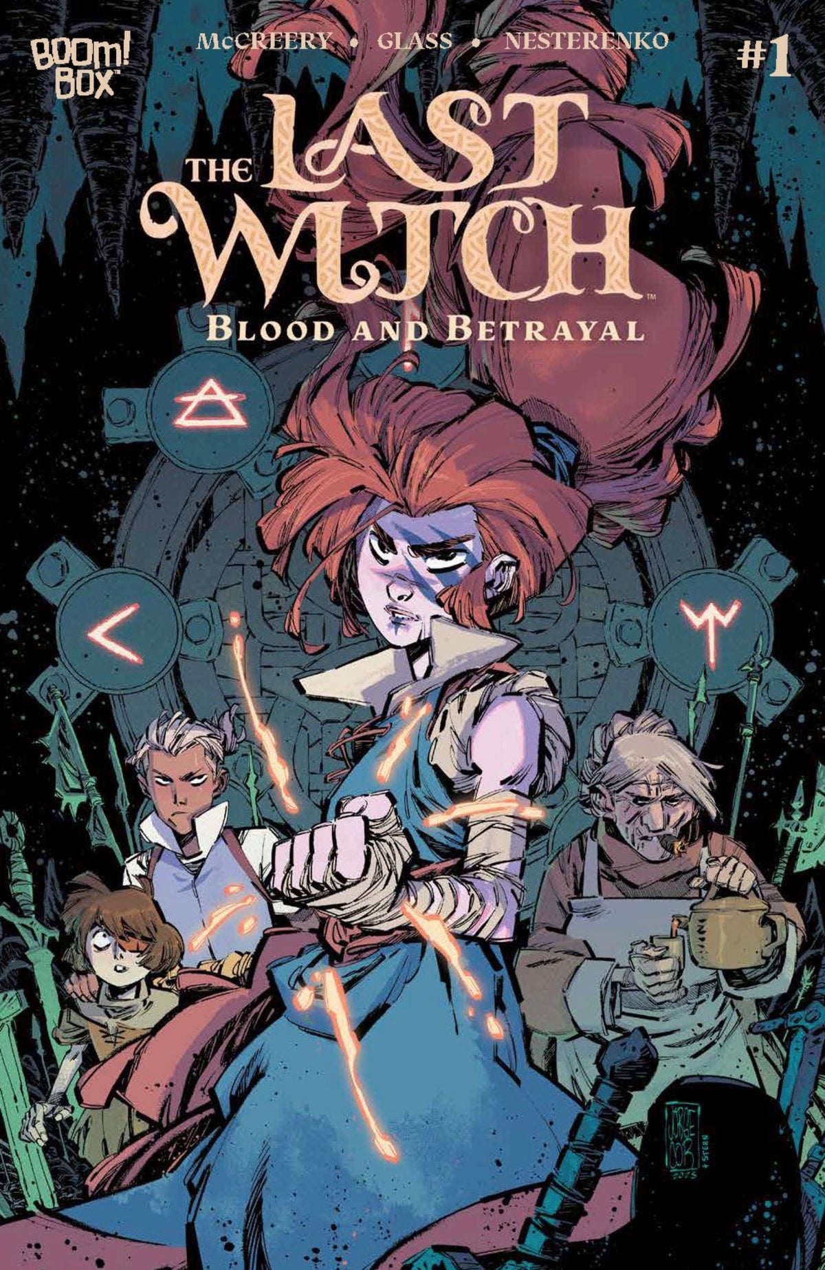 Boom Entertainment Comic Books The Last Witch: Blood & Betrayal #1 B Variant (Dressed, TBA) 84428401268301021 PRH-84428401268301021