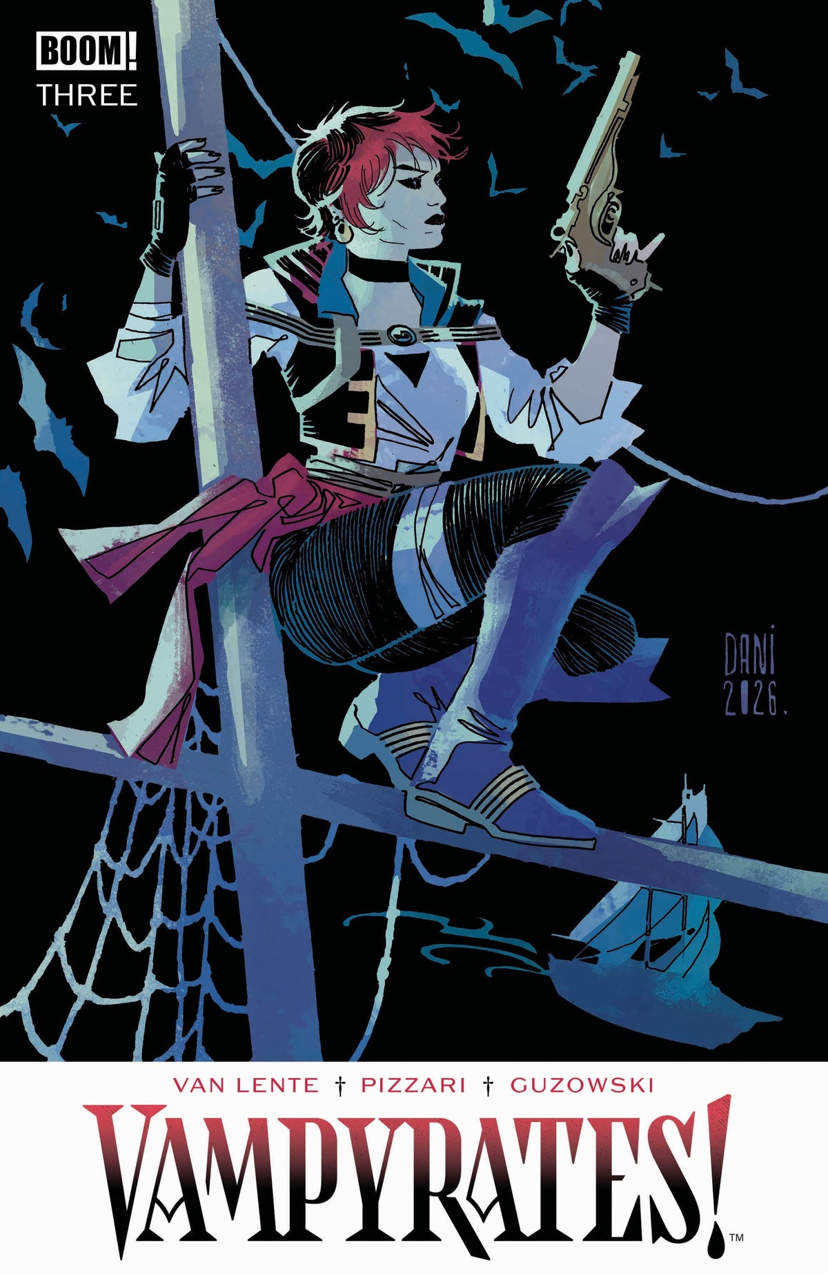 Boom Entertainment Comic Books Vampyrates! #3 E FOC Reveal Variant (Dressed, Dani) (Release Date: 09/16/2026) 84428401341303051 PRH-84428401341303051