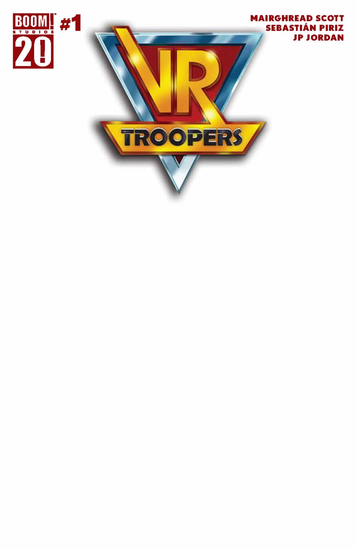 VR Troopers #1 F Blank Sketch Variant (Sketch)