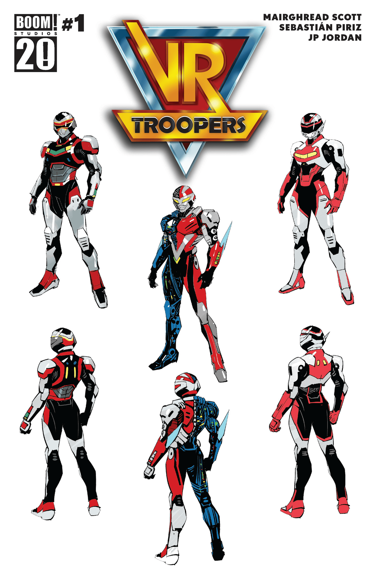 Boom Entertainment Comic Books VR Troopers #1 ZB 2nd Printing (Dressed, Mora) 84428401269001012 PRH-84428401269001012
