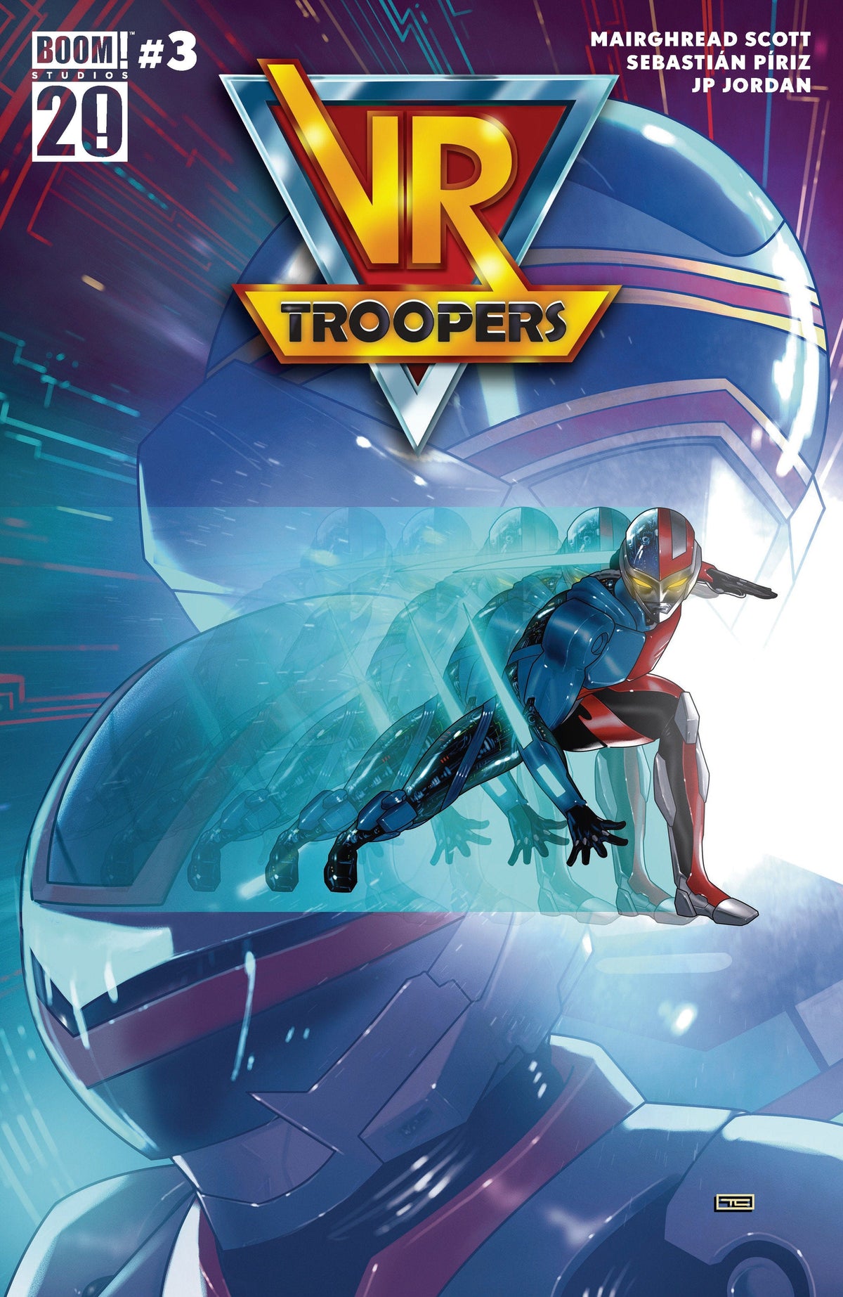 Boom Entertainment Comic Books VR Troopers #3 A Main (Dressed, Clarke) 84428401269003011 PRH-84428401269003011