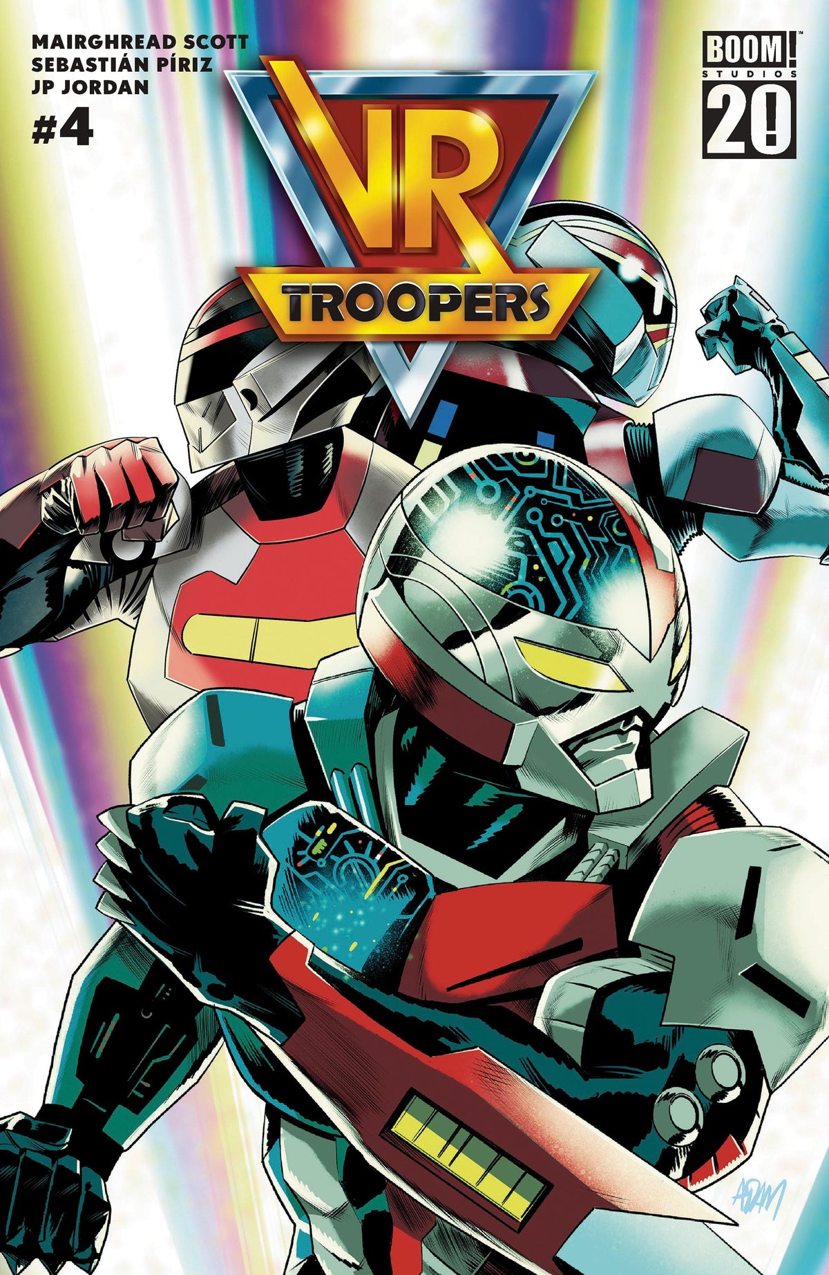 Boom Entertainment Comic Books VR Troopers #4 H FOC Reveal Variant (Dressed, TBA) 84428401269004091 PRH-84428401269004091