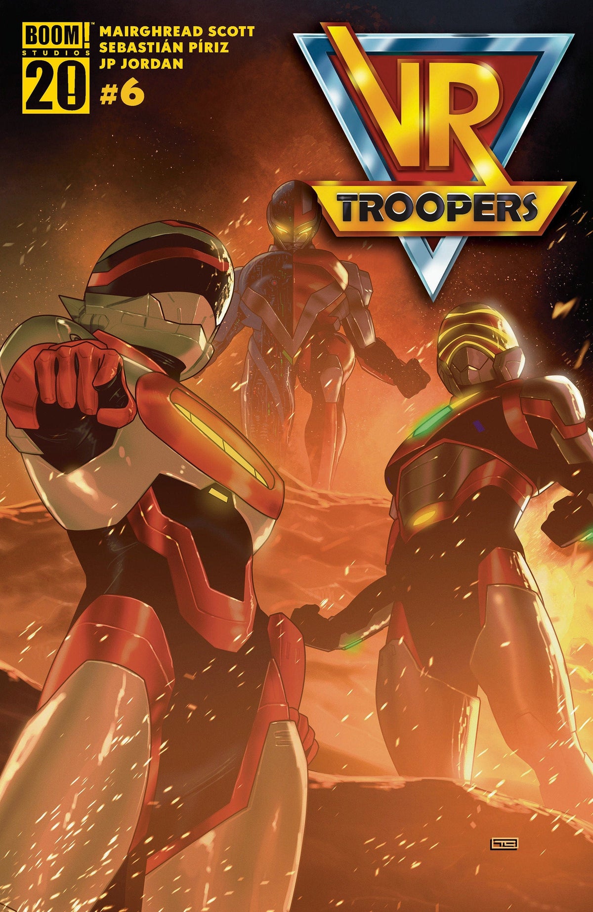 Boom Entertainment Comic Books VR Troopers #6 A Main (Dressed, Clarke) 84428401269006011 PRH-84428401269006011