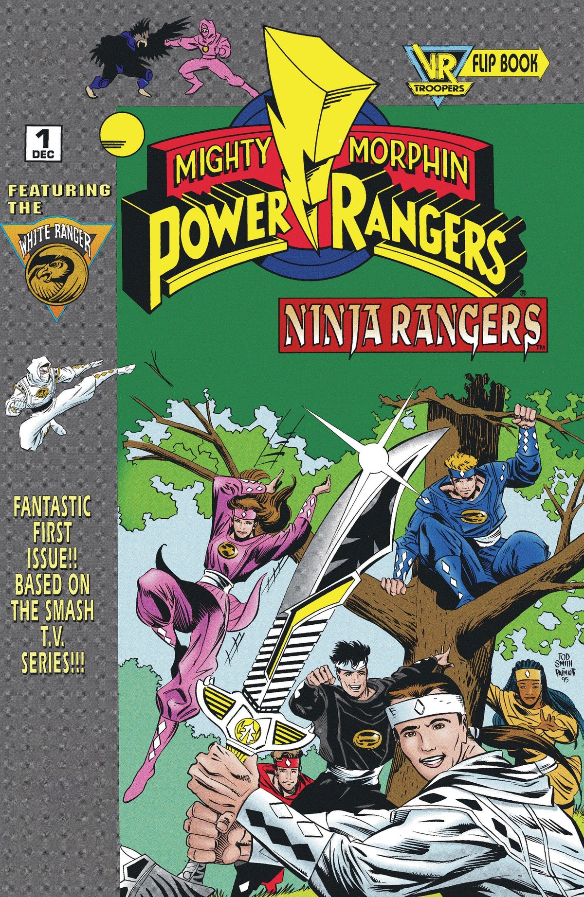 Boom Entertainment Comic Books VR Troopers/Power Rangers Flipbook Facsimile Edition #1 A Main (Dressed, Smith & Ross) 84428401283601011 PRH-84428401283601011