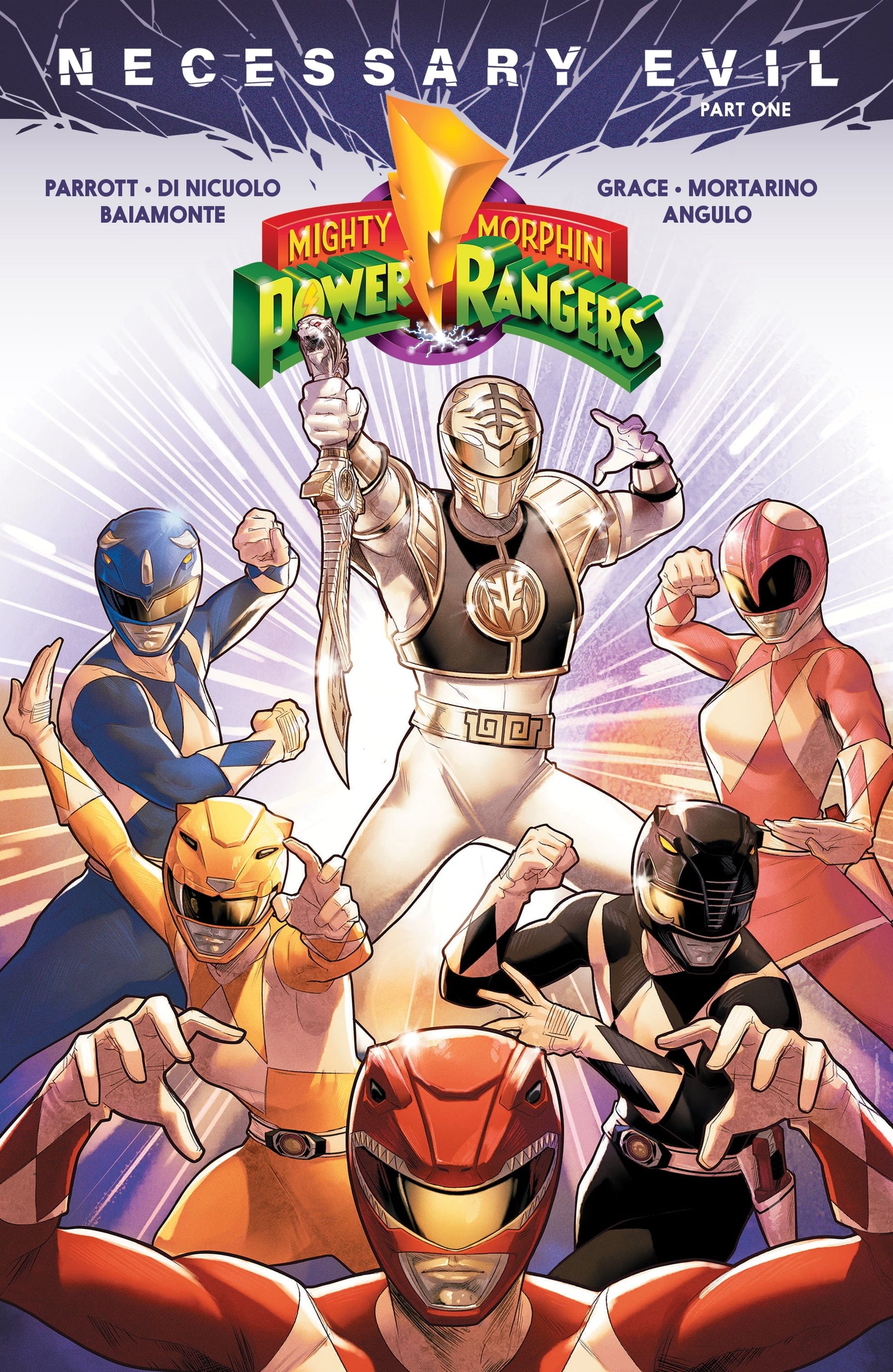 Boom Entertainment Graphic Novel MIGHTY MORPHIN POWER RANGERS: NECESSARY EVIL PART ONE TP 9781608861910 PRH-9781608861910