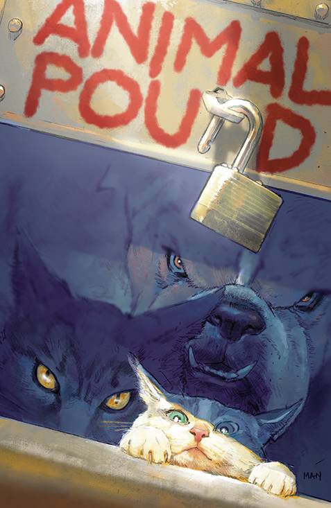 Boom! Studios Comic Books ANIMAL POUND #1 (OF 4) CVR F UNLOCKABLE MANN (MR) 84428401028301081 OCT230014