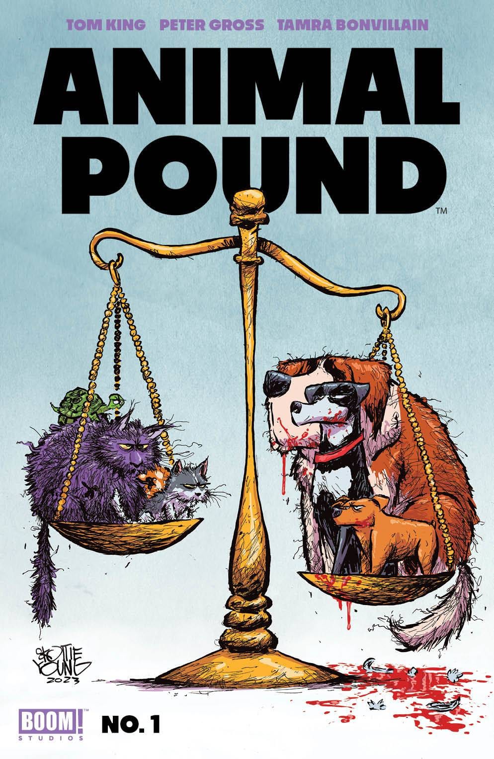 Boom! Studios Comic Books ANIMAL POUND #1 (OF 4) CVR G FOC REVEAL VAR (MR) 84428401028301051 OCT230015