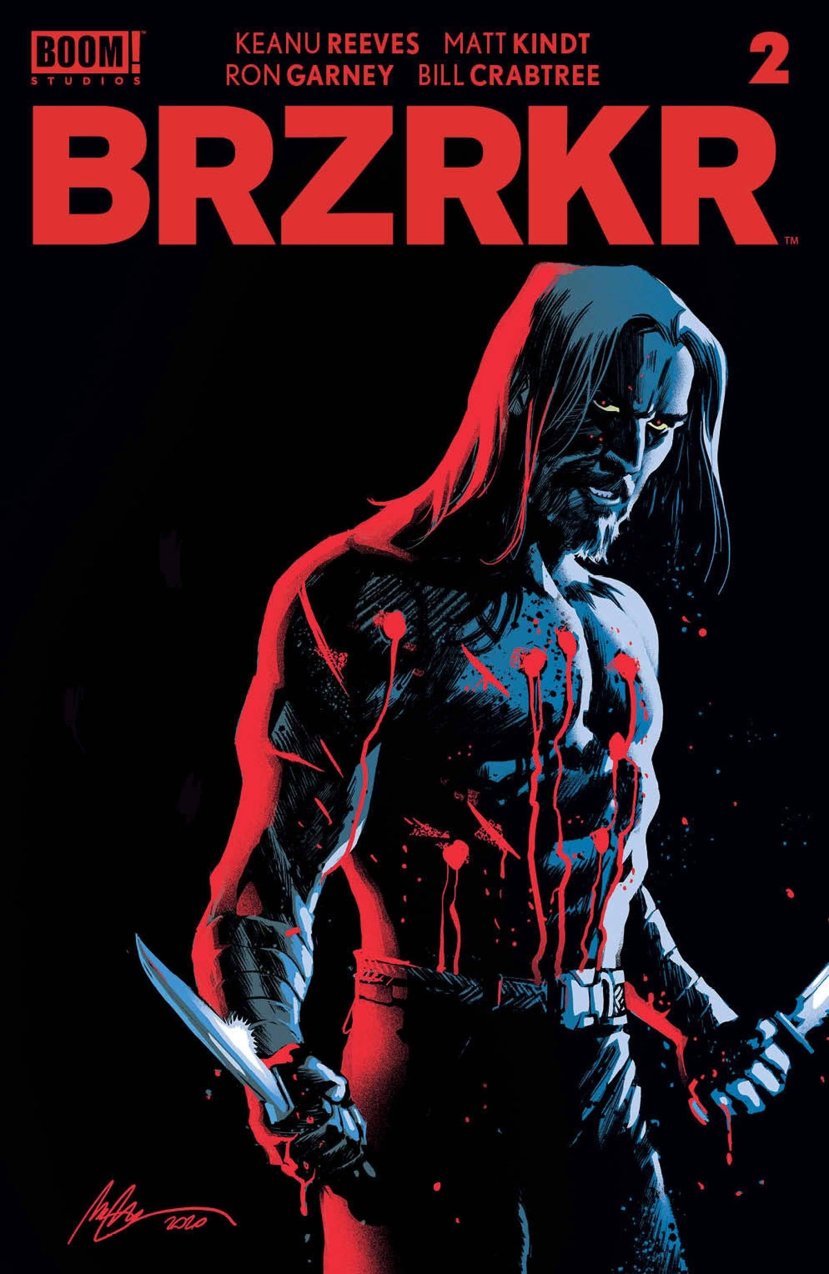 BOOM! STUDIOS Comic Books BRZRKR (BERZERKER) #2 CVR B ALBUQUERQUE (MR) 84428400795502021