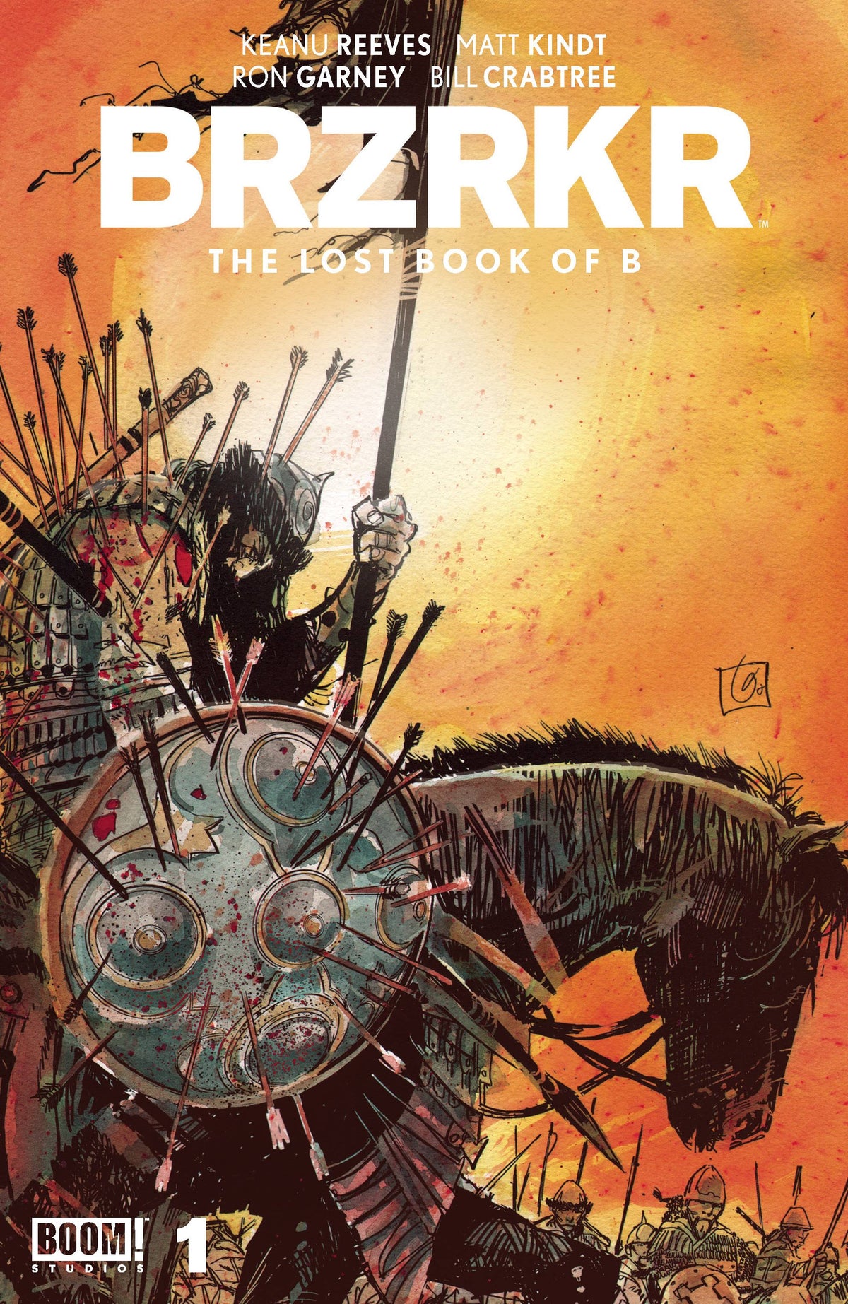 Boom! Studios Comic Books BRZRKR THE LOST BOOK OF B #1 CVR A GARNEY (MR) 84428401131001011 JUN240017