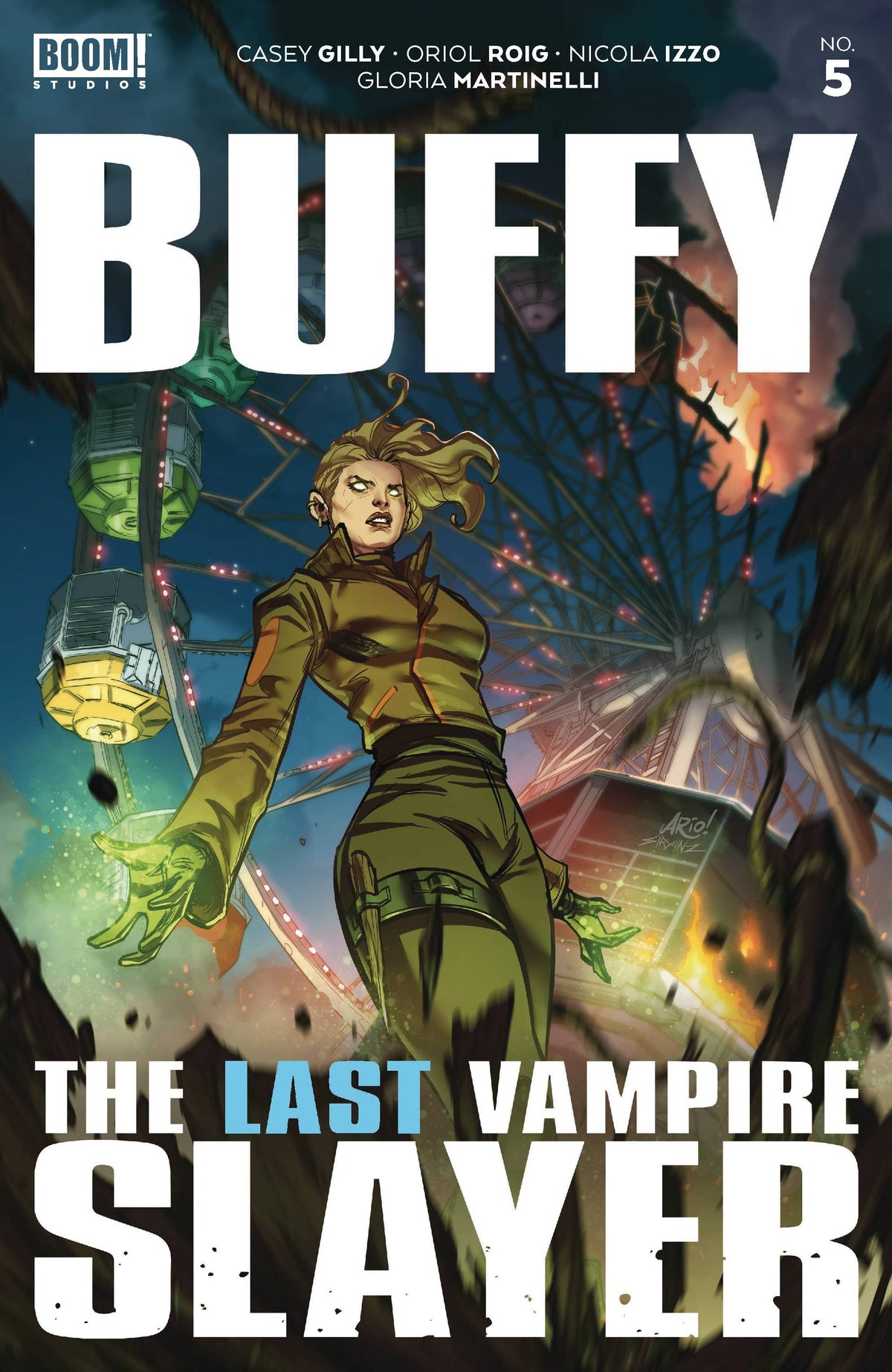 Boom! Studios Comic Books BUFFY LAST VAMPIRE SLAYER (2023) #5 (OF 5) CVR A ANINDITO 84428400970605011 OCT230150