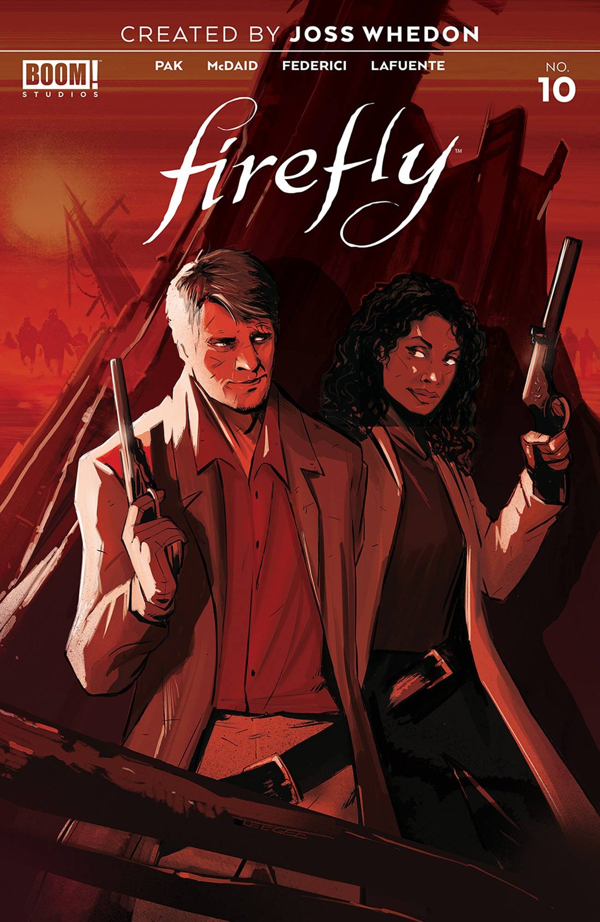 Boom! Studios Comic Books FIREFLY #10 CVR A MAIN GARBETT 84428400707810011