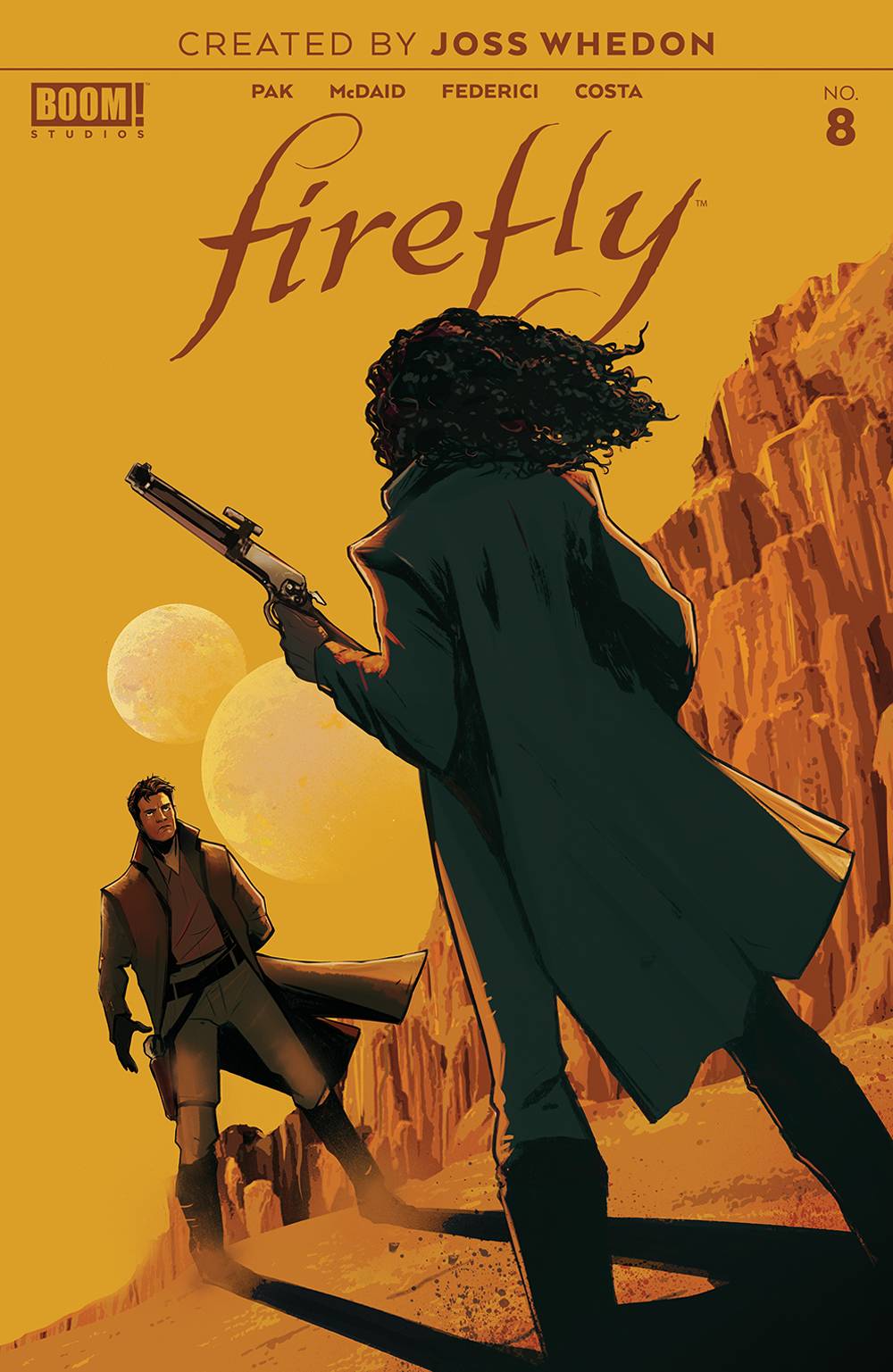 Boom! Studios Comic Books FIREFLY #8 CVR A MAIN GARBETT 84428400707808011