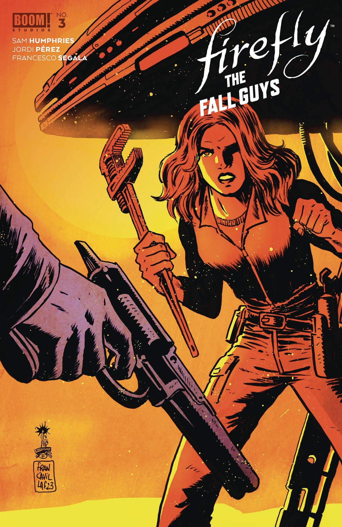 Boom! Studios Comic Books FIREFLY THE FALL GUYS #3 (OF 6) CVR A FRANCAVILLA 84428400979903011 SEP230155