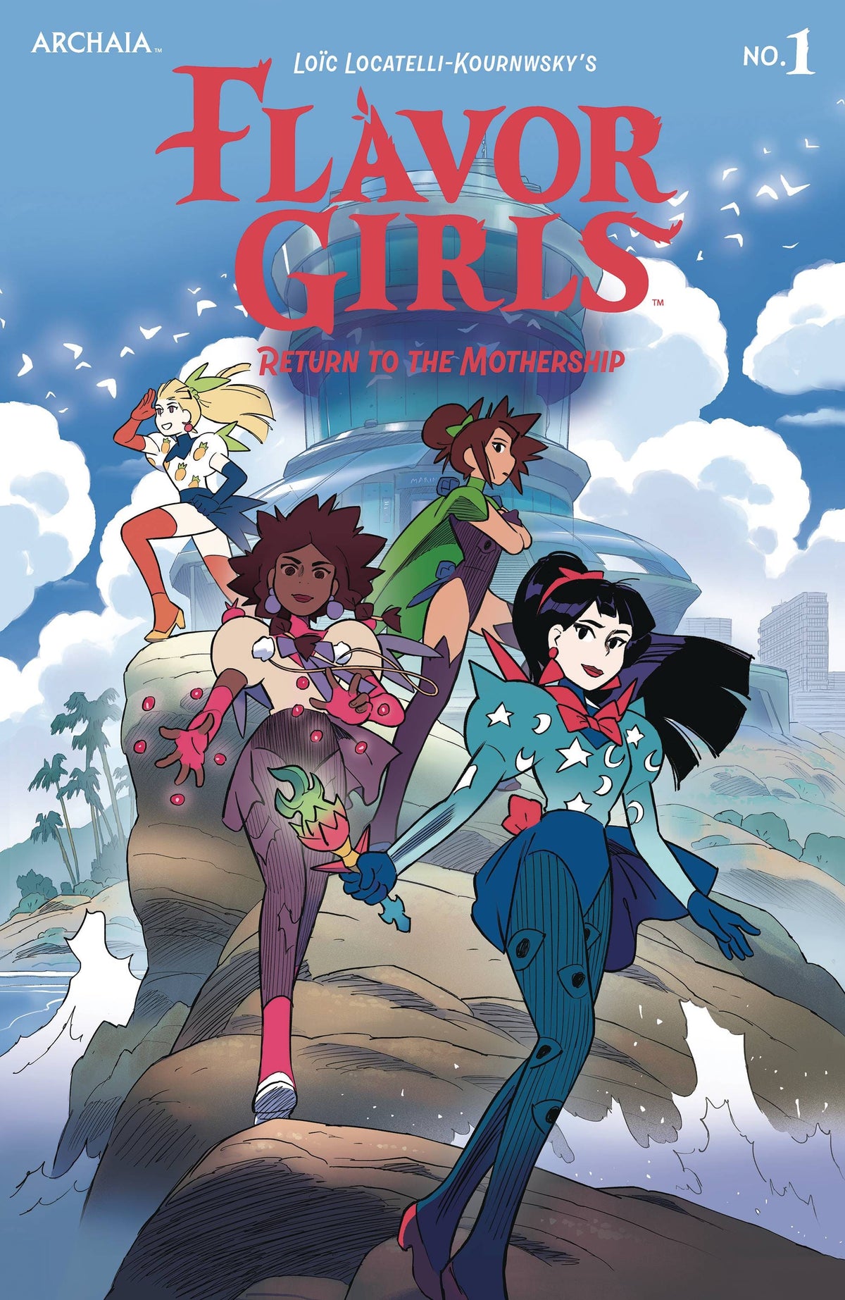 Boom! Studios Comic Books FLAVOR GIRLS RETURN TO THE MOTHERSHIP #1 (OF 3) CVR A LOCATE 84428401242301011 OCT240037