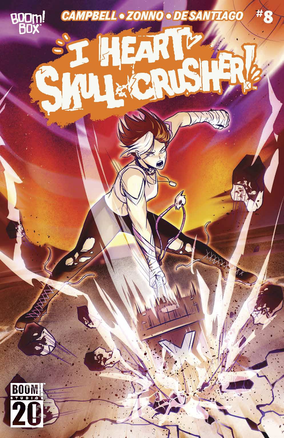 Boom! Studios Comic Books I HEART SKULL-CRUSHER #8 CVR B HOUND 84428401086308021 OCT240110