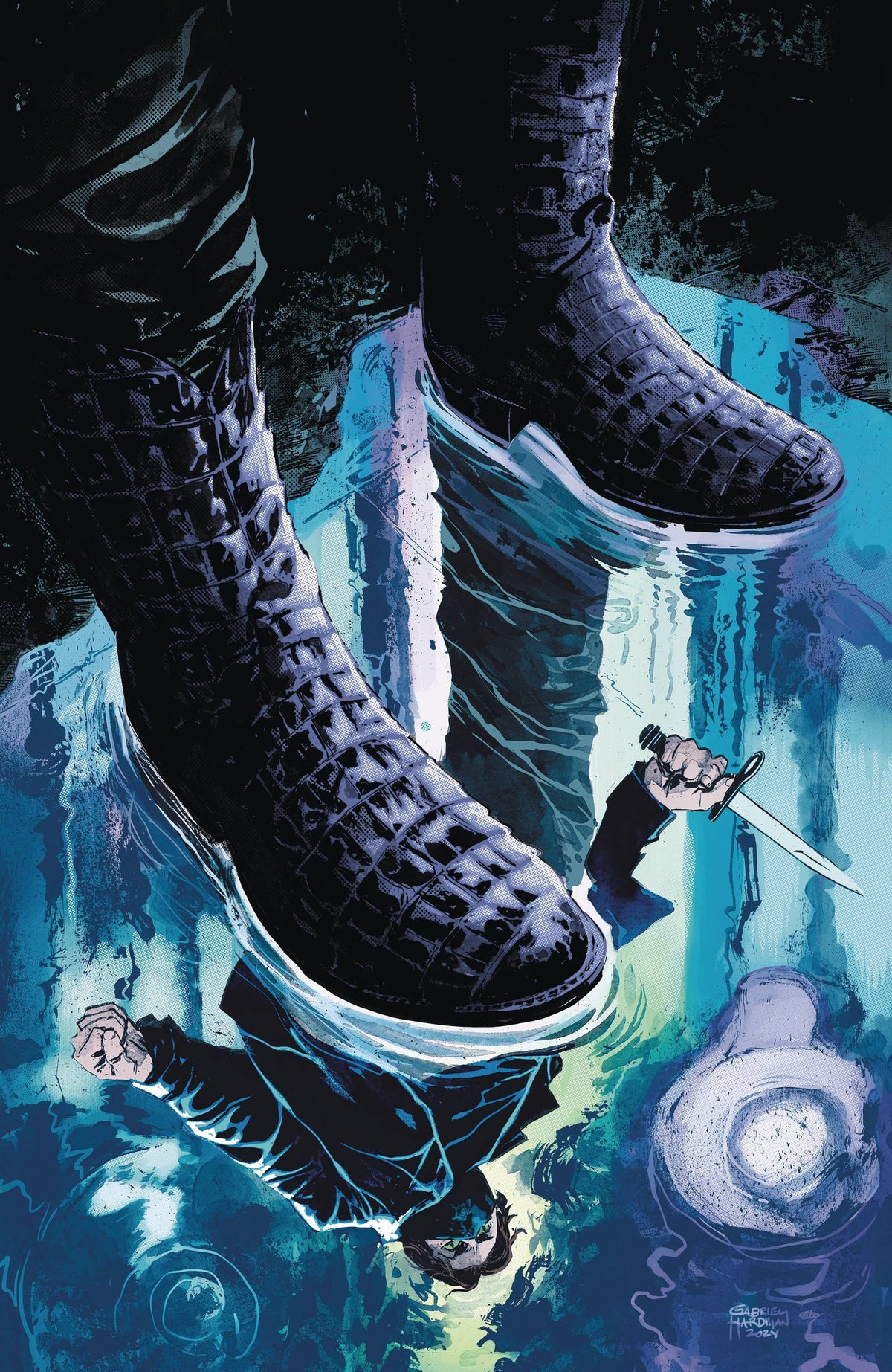 Boom! Studios Comic Books > Incentives CROCODILE BLACK #3 (OF 5) CVR C 1:25 INCV HARDMAN (MR) 84428401093103031 MAY240112