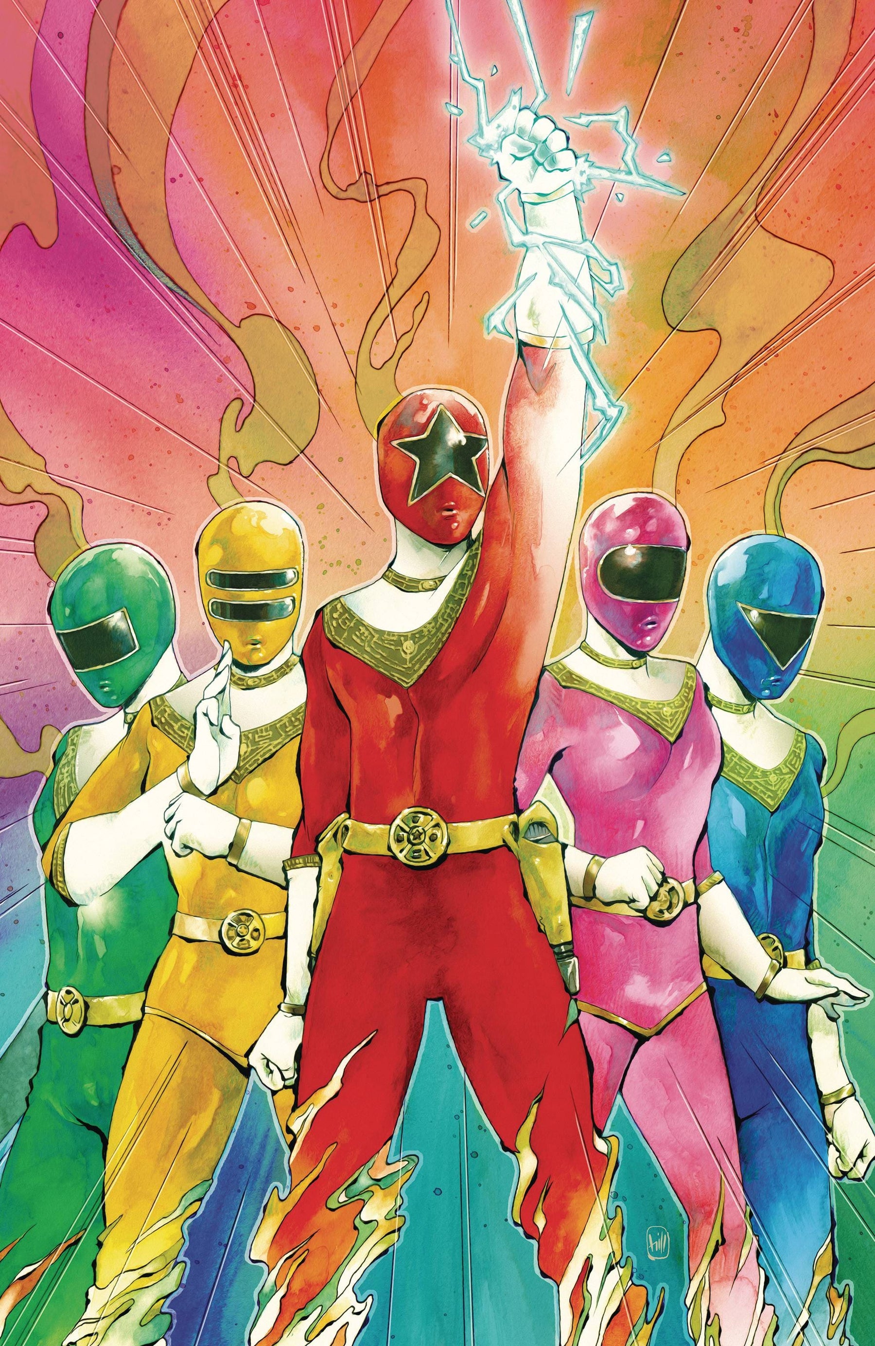 POWER RANGERS PRIME #2 CVR E 1:15 INCV HILL