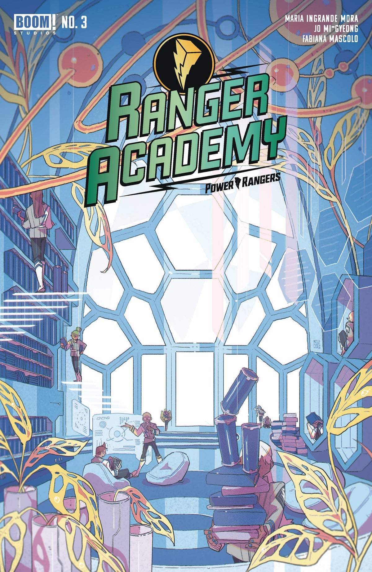 Boom! Studios Comic Books > Incentives RANGER ACADEMY #3 CVR C 1:10 INCV MI-GYEONG 84428401022103031 OCT230085