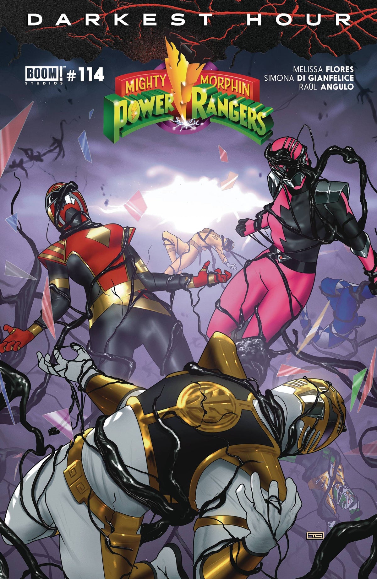 Boom! Studios Comic Books MIGHTY MORPHIN POWER RANGERS #114 CVR A CLARKE (C: 1-0-0) 84428400886014011 SEP230079