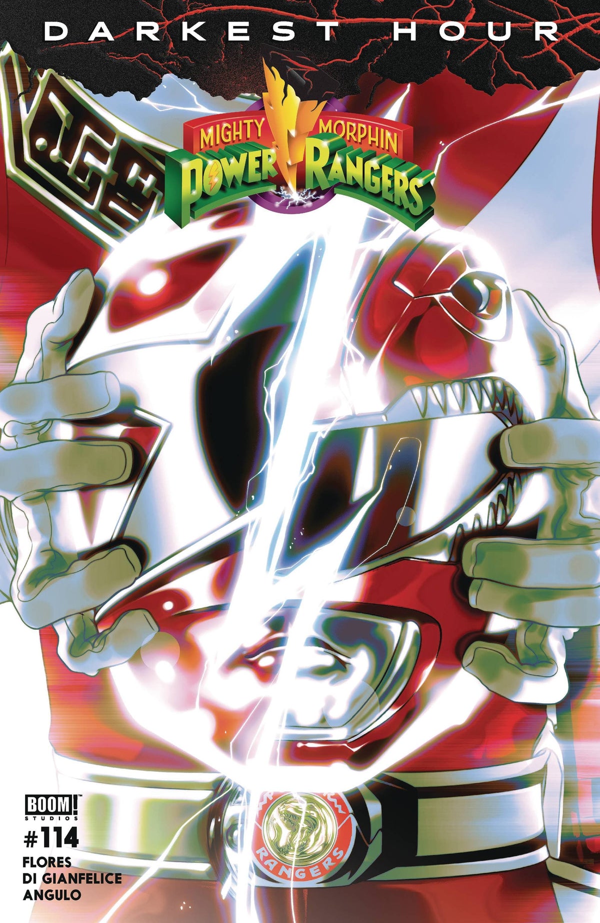 Boom! Studios Comic Books MIGHTY MORPHIN POWER RANGERS #114 CVR C HELMET VAR MONTES (C 84428400886014031 SEP230081