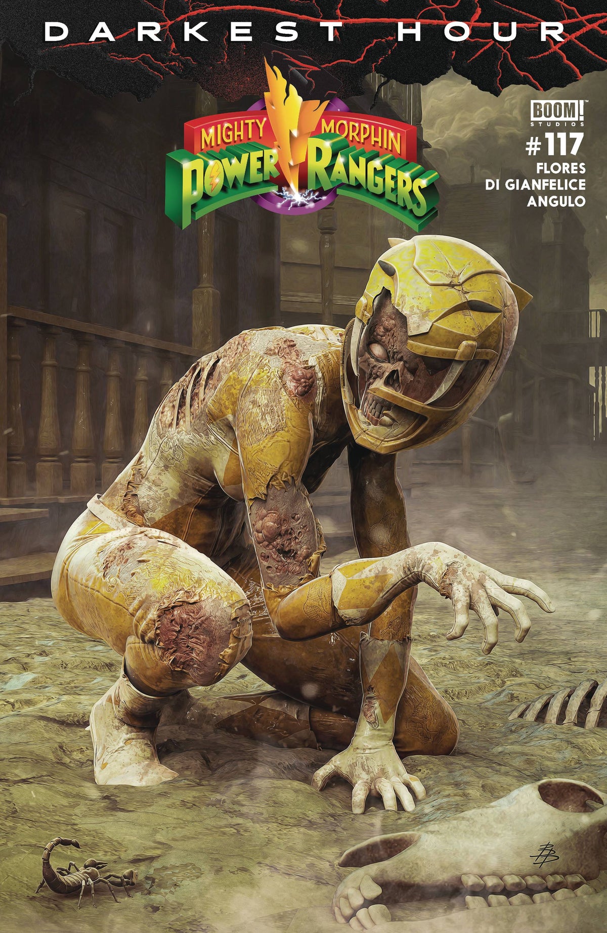 BOOM! STUDIOS Comic Books Mighty Morphin Power Rangers #117 Cvr B Dark Grid Var Barend 84428400886017021 DEC230122