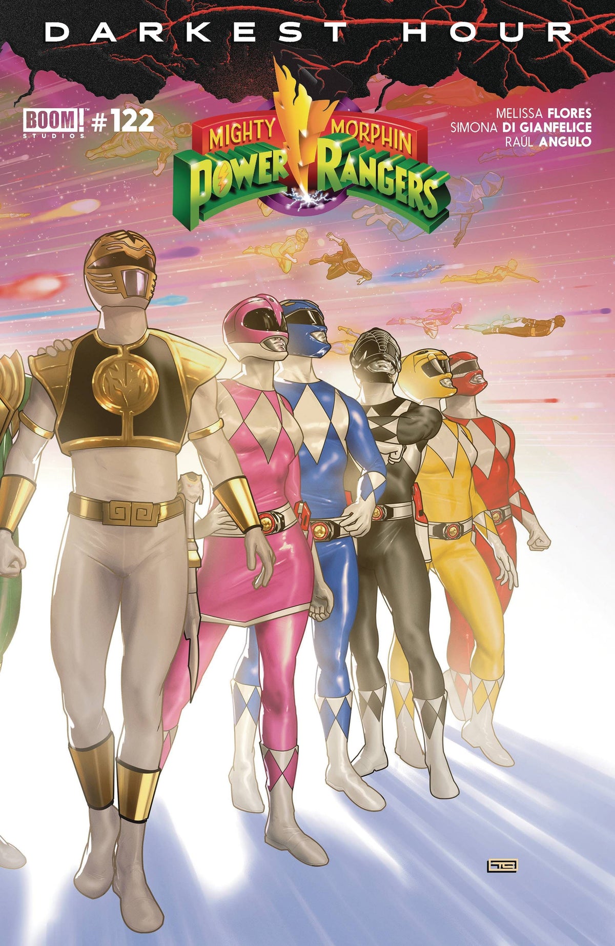 Boom! Studios Comic Books MIGHTY MORPHIN POWER RANGERS #122 CVR B CONNECTING VAR 84428400886022021 MAY240053