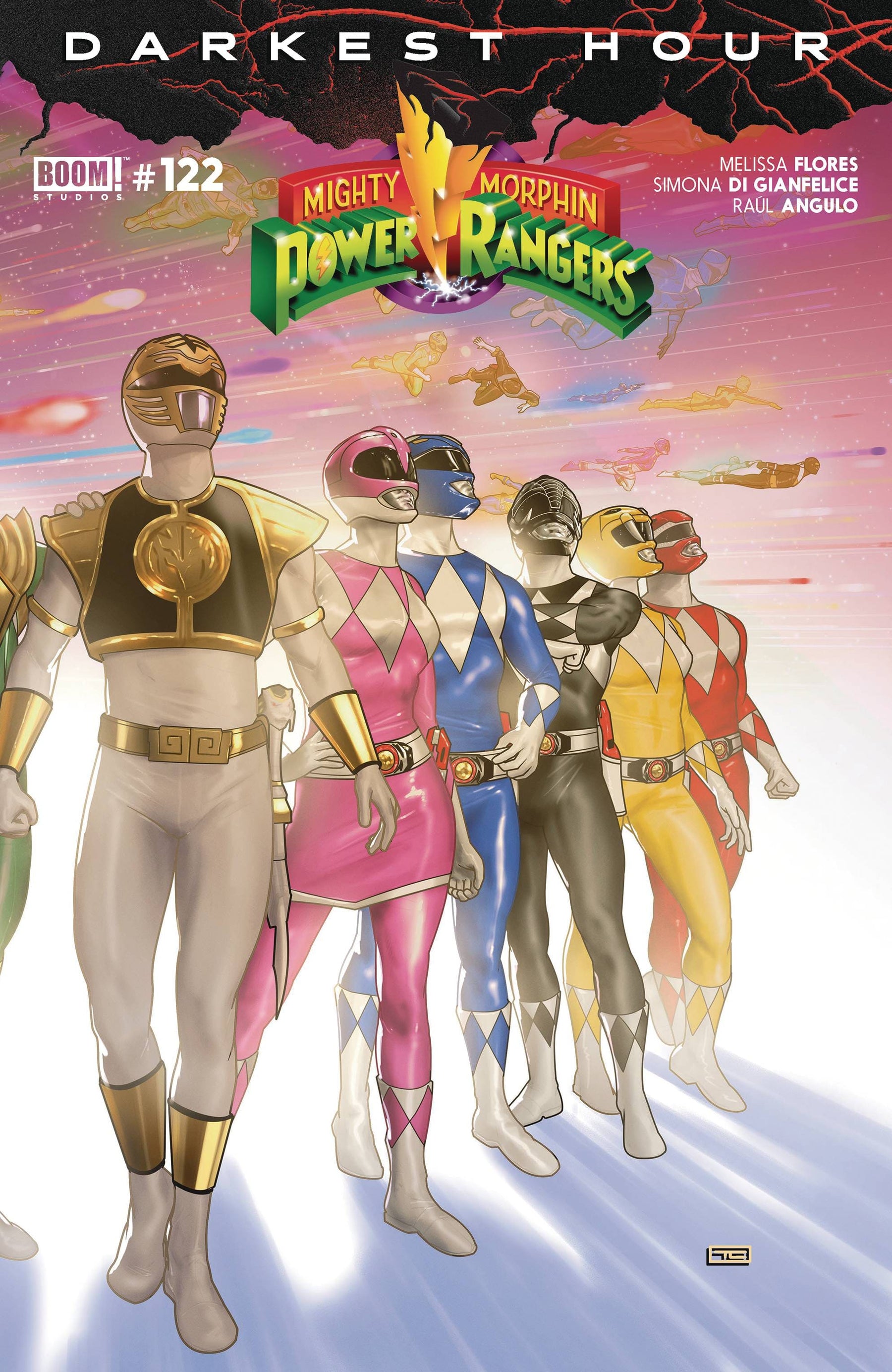 MIGHTY MORPHIN POWER RANGERS #122 CVR B CONNECTING VAR