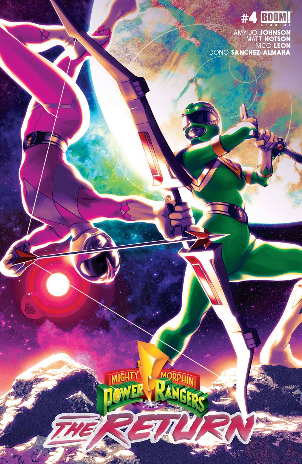 BOOM! STUDIOS Comic Books MIGHTY MORPHIN POWER RANGERS THE RETURN #4 (OF 4) CVR A MONT 84428401075704011 MAR240066