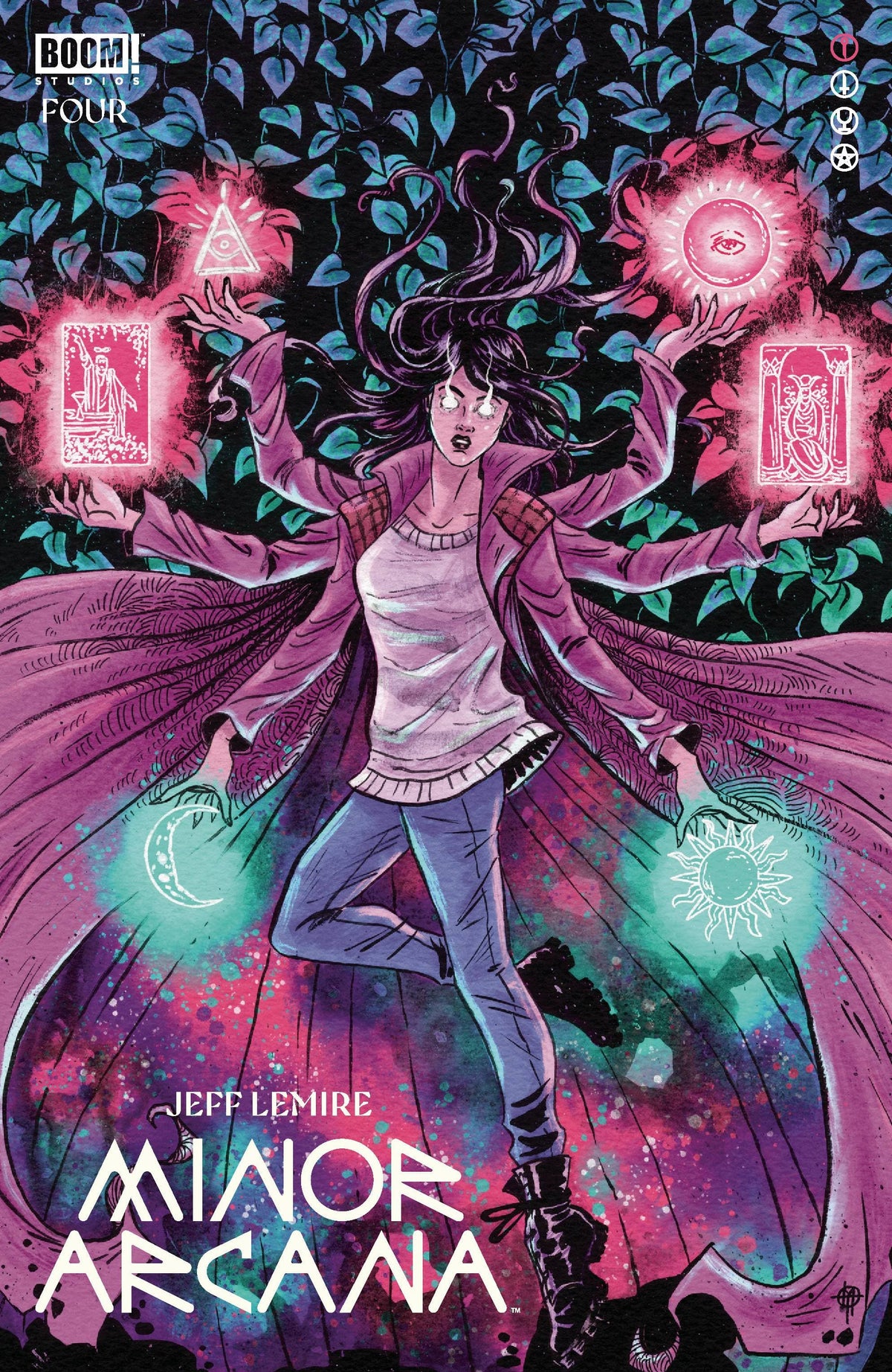 Boom! Studios Comic Books MINOR ARCANA #4 CVR B HUTCHISON 84428401135804021 OCT240060