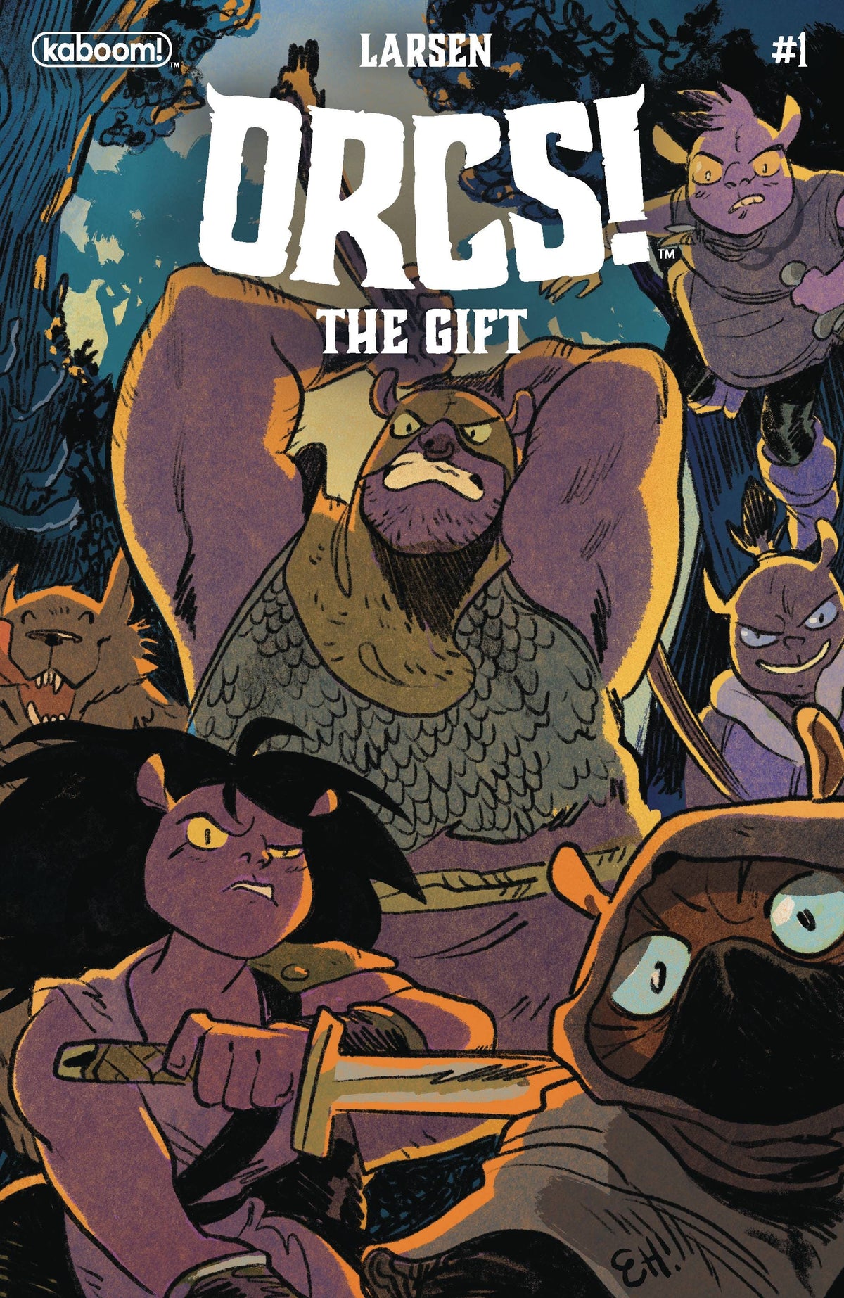 Boom! Studios Comic Books ORCS THE GIFT #1 (OF 4) CVR B HENDERSON 84428401055901021 OCT230088