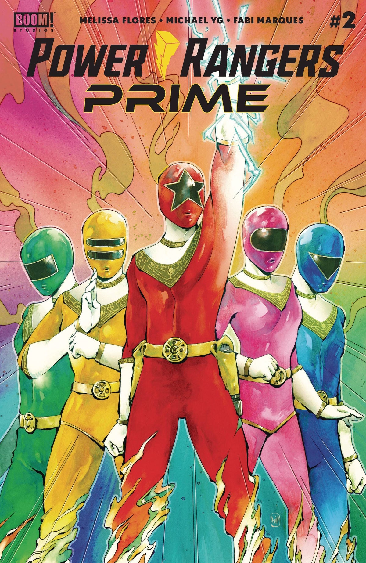 Boom! Studios Comic Books POWER RANGERS PRIME #2 CVR B HILL 84428401206502021 OCT240044