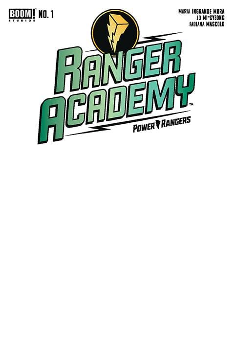 Boom! Studios Comic Books RANGER ACADEMY #1 CVR C BLANK SKETCH VAR 84428401022101031 AUG230017