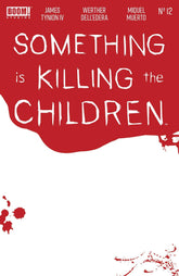 Boom! Studios Comic Books SOMETHING IS KILLING CHILDREN #12 CVR C BLOODY BLANK SKETCH 84428400737512031