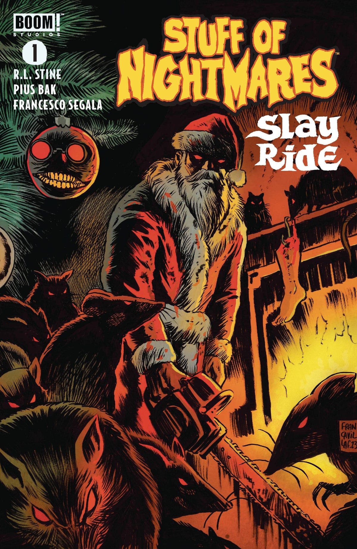 Boom! Studios Comic Books STUFF OF NIGHTMARES SLAY RIDE #1 CVR A FRANCAVILLA 84428401056601011 OCT230058