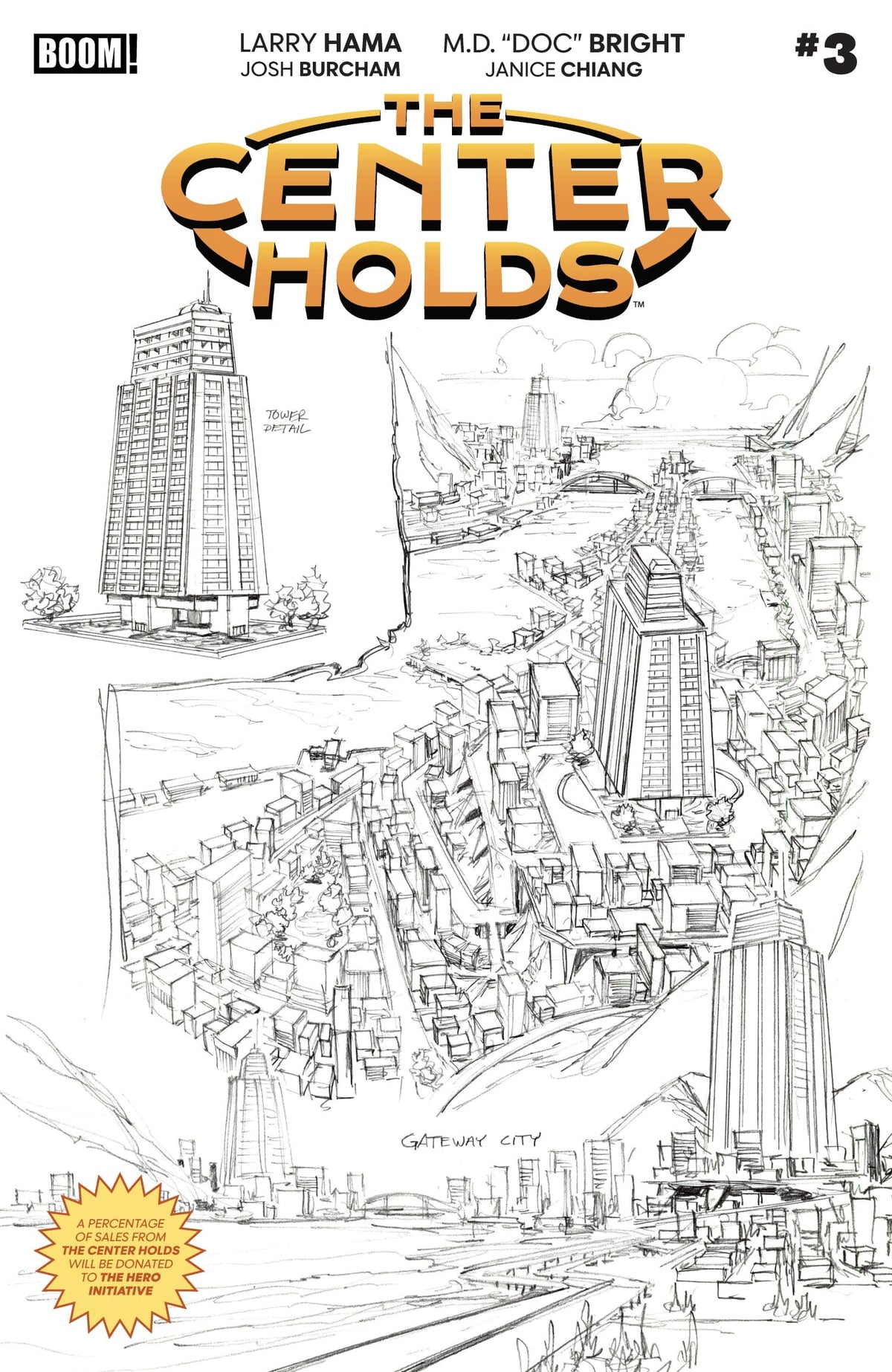 Boom! Studios Comic Books The Center Holds #3 D FOC Reveal (Dressed, TBA) 84428401318503041 PRH-84428401318503041