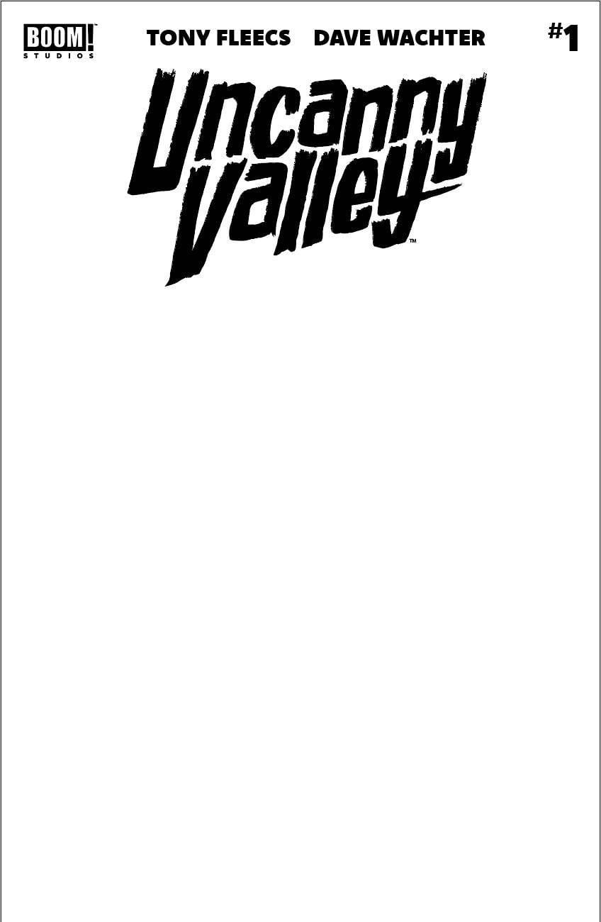 BOOM! STUDIOS Comic Books UNCANNY VALLEY #1 (OF 6) CVR G BLANK SKETCH VAR 84428401087001151 JAN249043