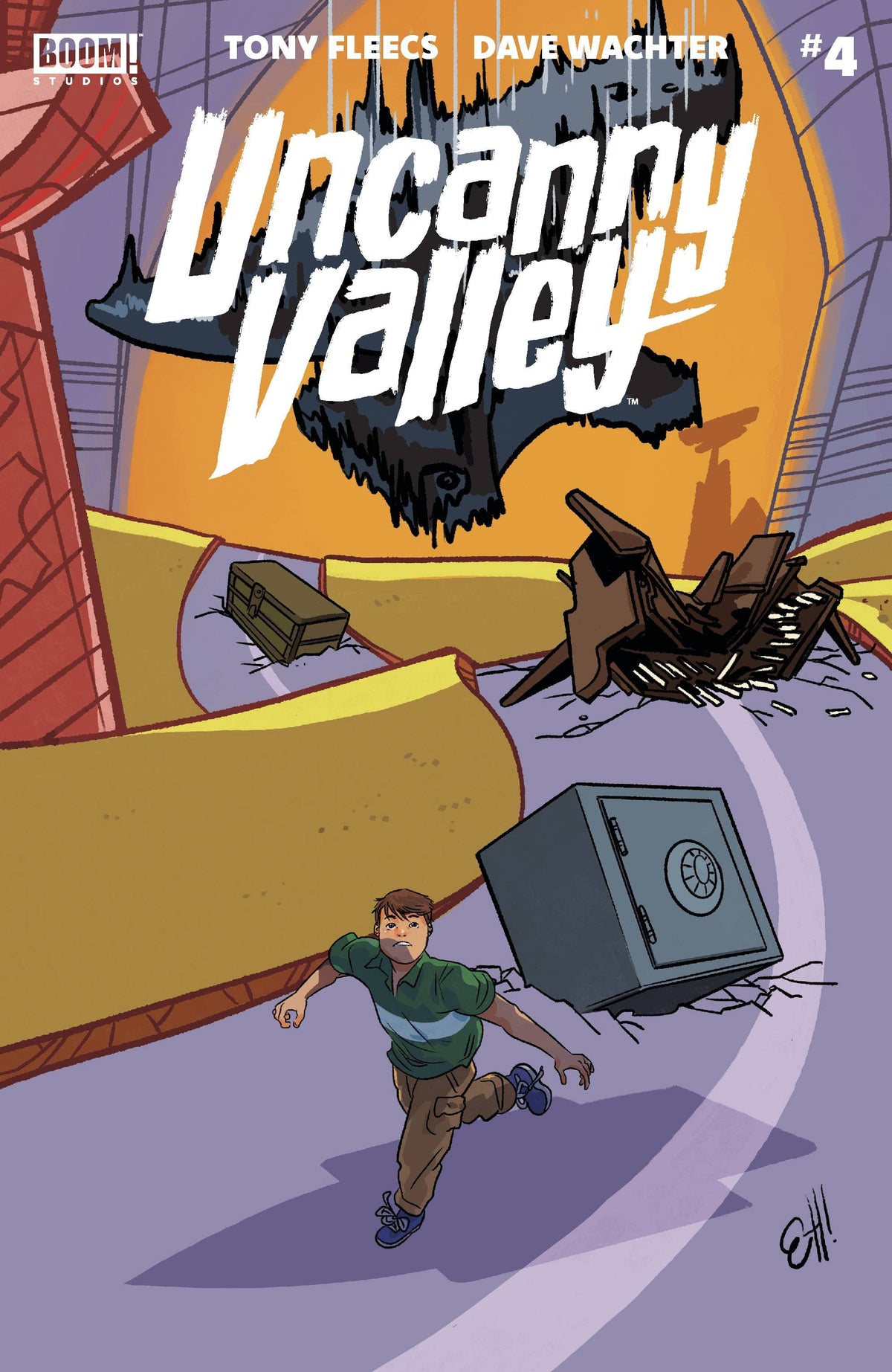 Boom! Studios Comic Books UNCANNY VALLEY #4 (OF 6) CVR B HENDERSON 84428401087004021 MAY240119