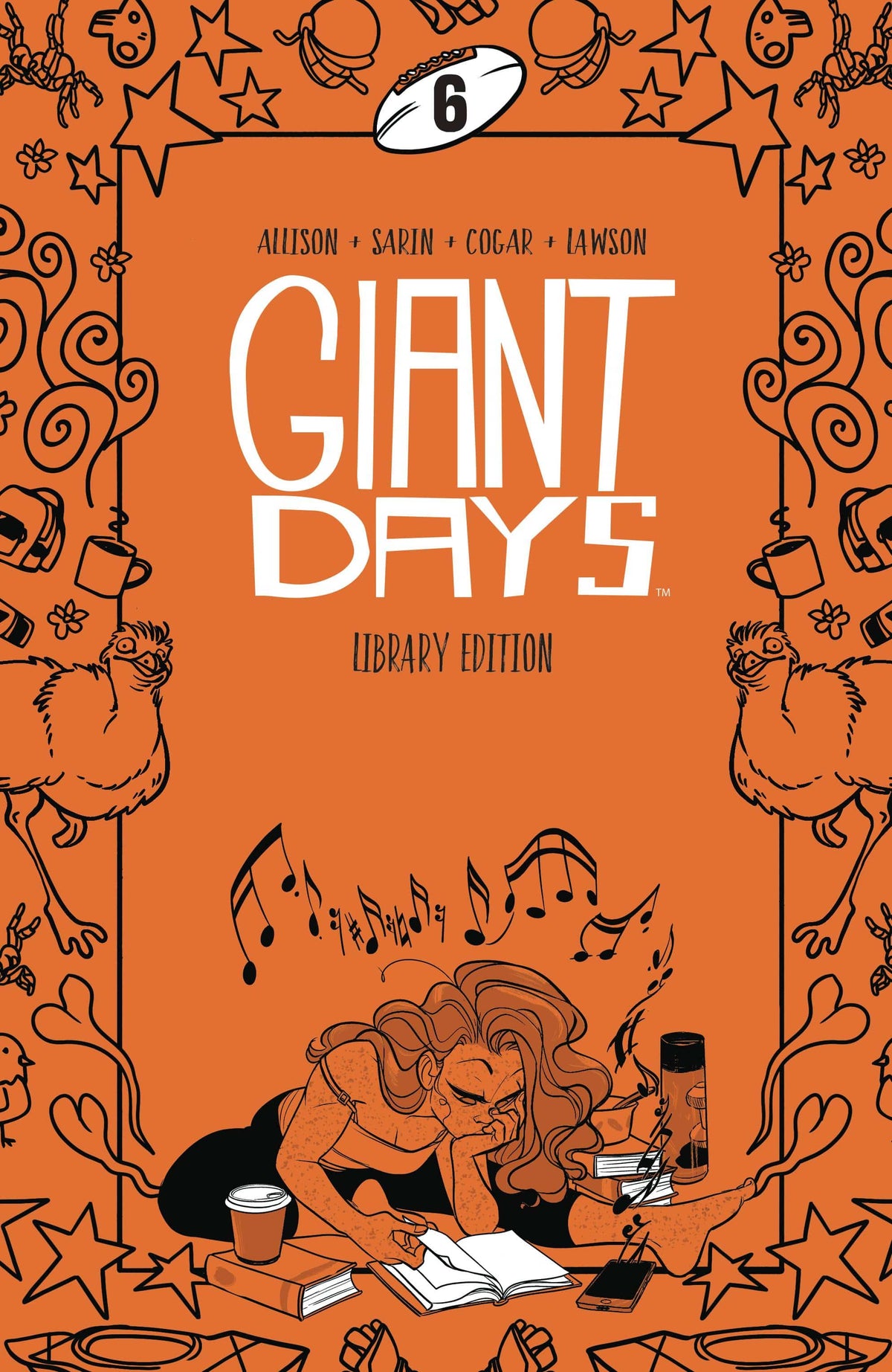 BOOM! STUDIOS Graphic Novel GIANT DAYS LIBRARY ED HC VOL 06 9781684159642 MAR238030