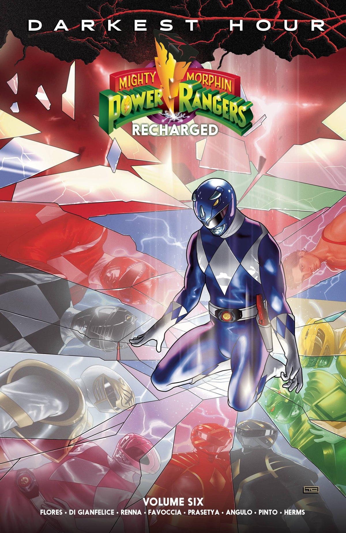 BOOM! STUDIOS Graphic Novel MIGHTY MORPHIN POWER RANGERS RECHARGED TP VOL 06 9781637969830 JUL240050