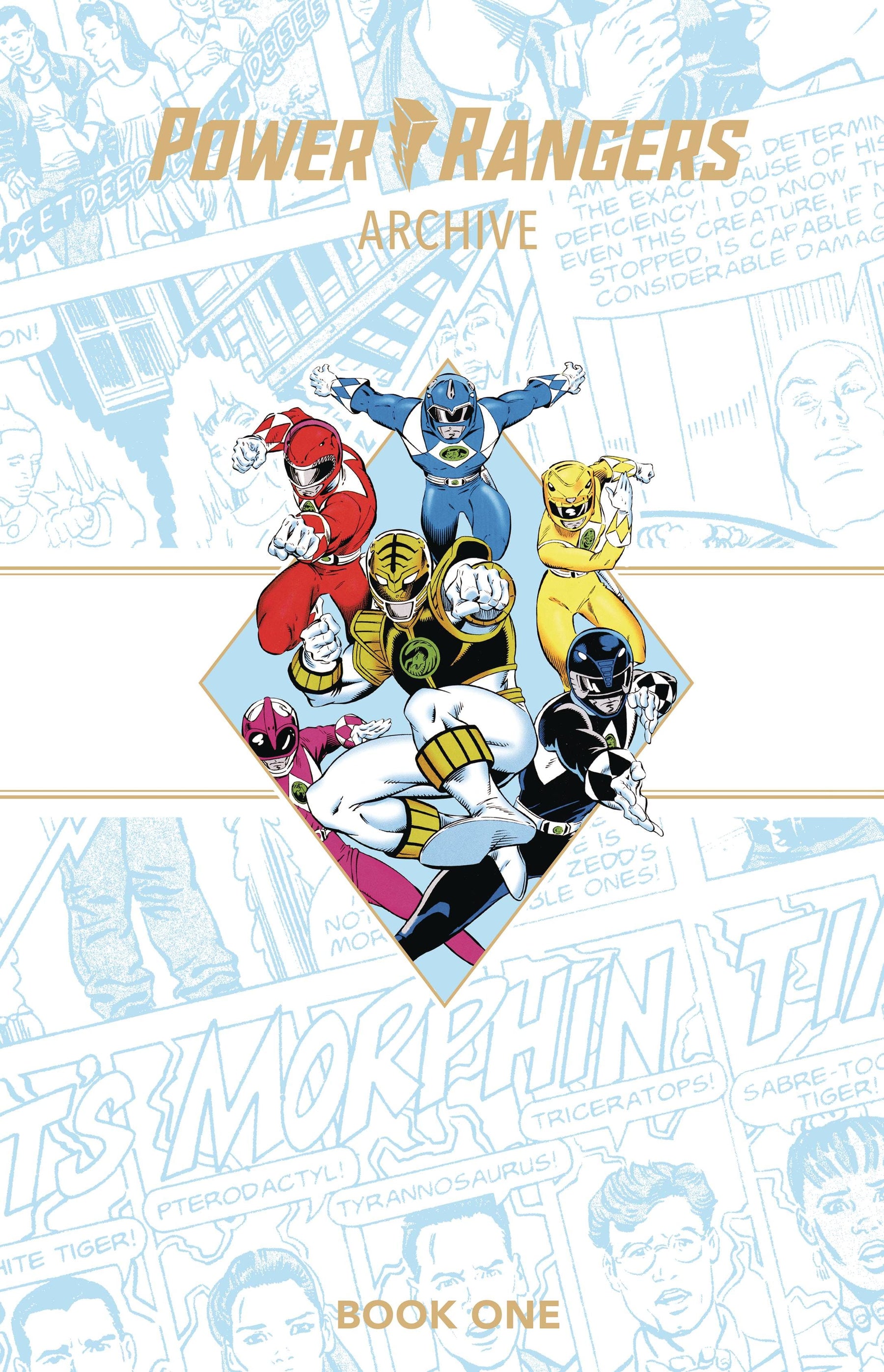 BOOM! STUDIOS Graphic Novel Power Rangers Archive Dlx ED HC Book 01 9781608862009 OCT230082